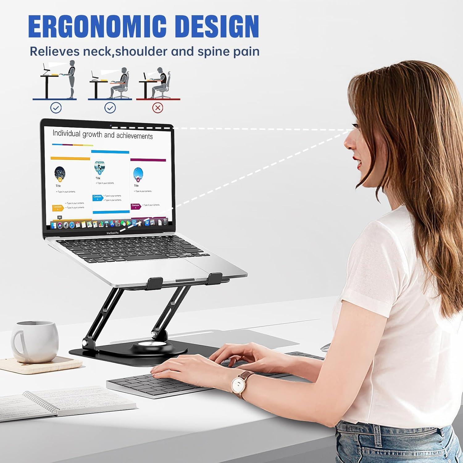 Soporte para Laptop JOYEKY F147 Ajustable 360° Ergonómico