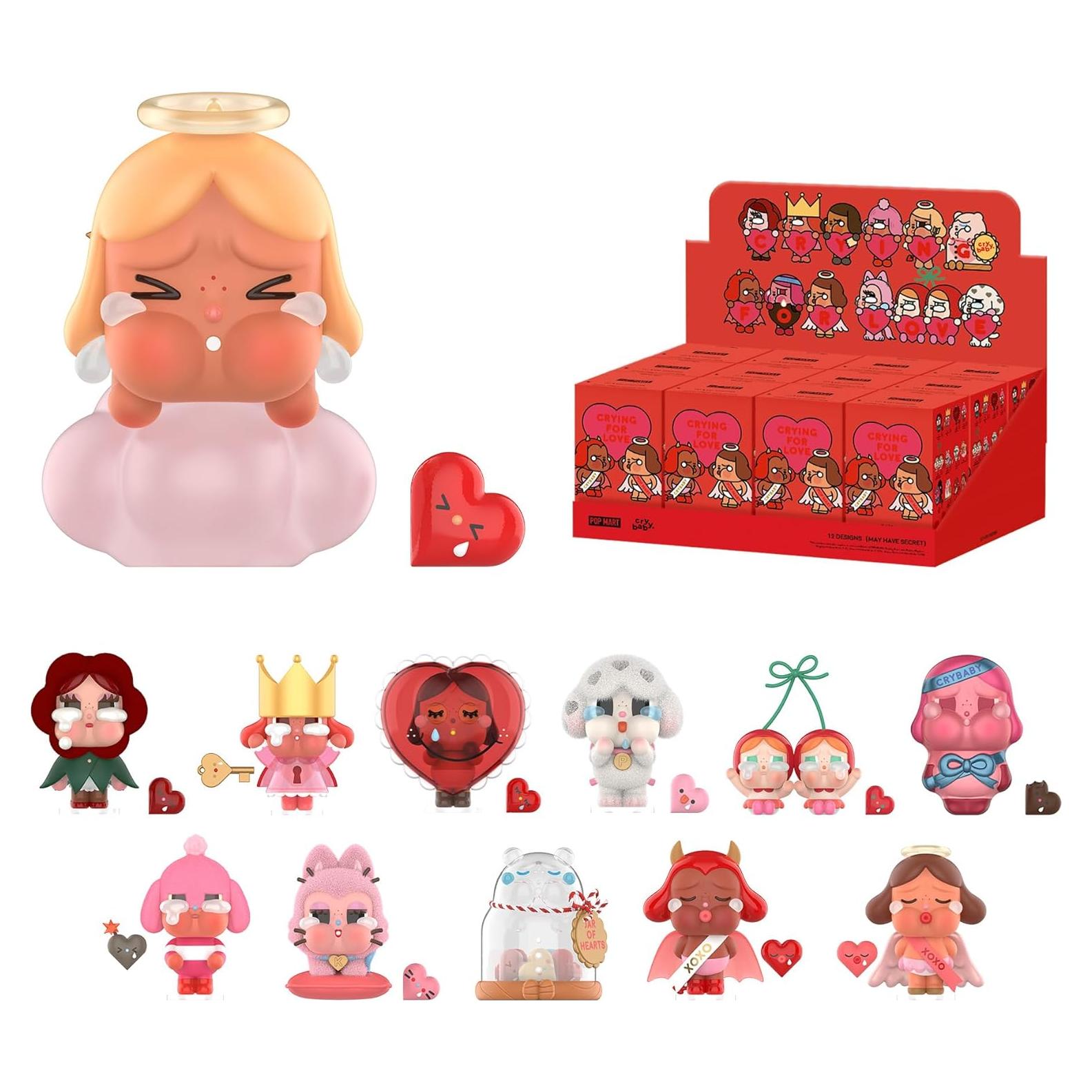 Figuras POP MART Crybaby Llorando por Amor - 12PCs Sorpresa