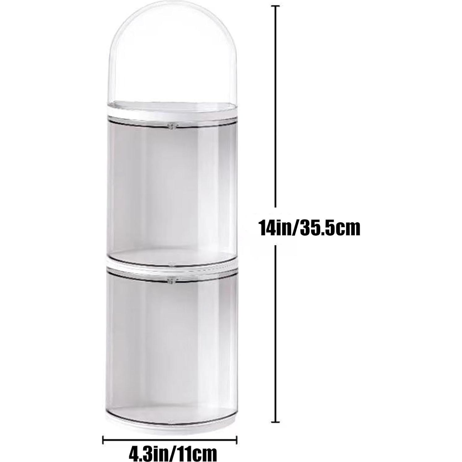 Caja de Exhibición de Figuras Transparentes Pop Mart 3 Capas