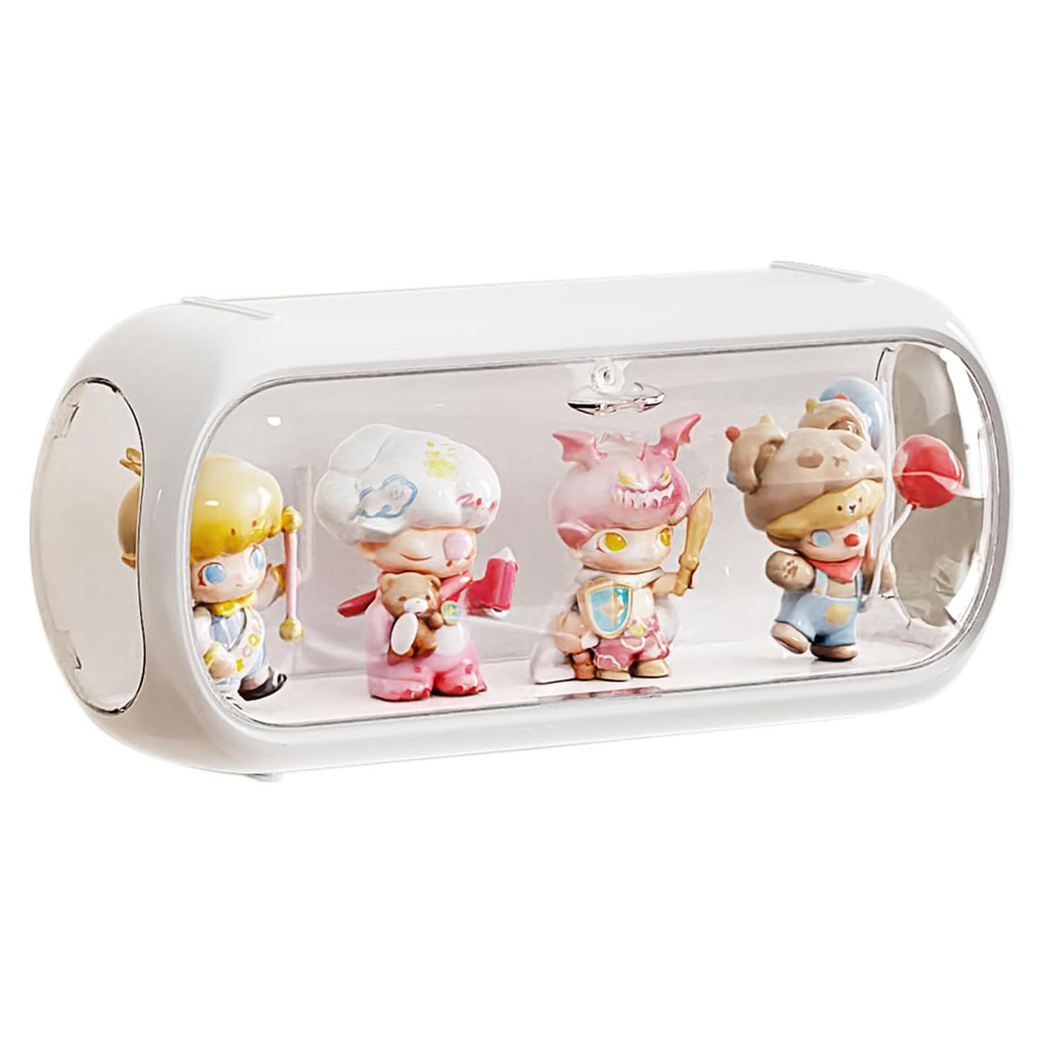 Caja de Exhibición Acrílica WMM 29.7x10.4x13.2 cm Blanca