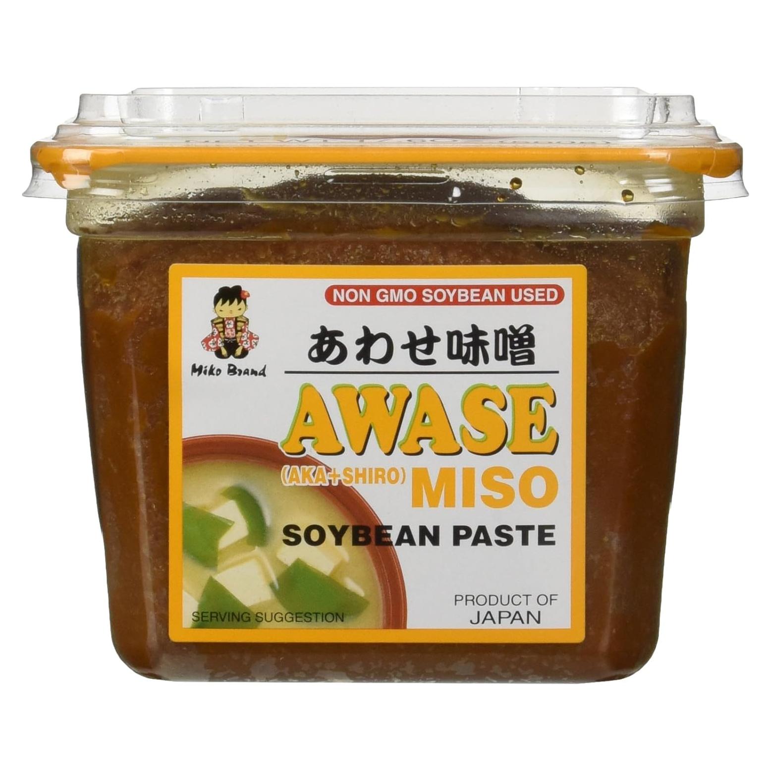 Pasta de Soja Miso Awase Miko 500g Sin OGM - Sabor Japonés