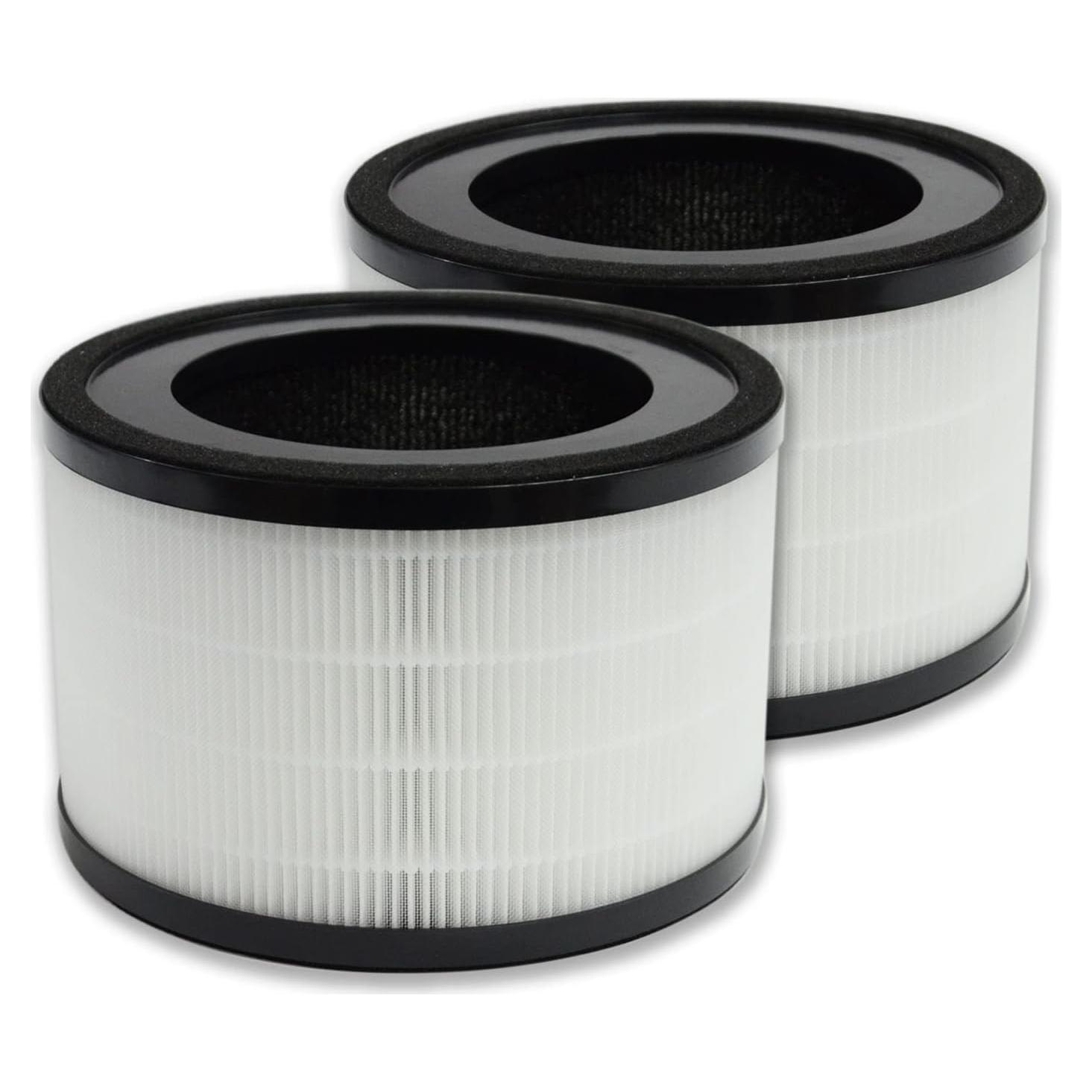Filtros HEPA Verdaderos PUREBURG MAF-02 para Purificador Miko IBUKI M - Paquete de 2