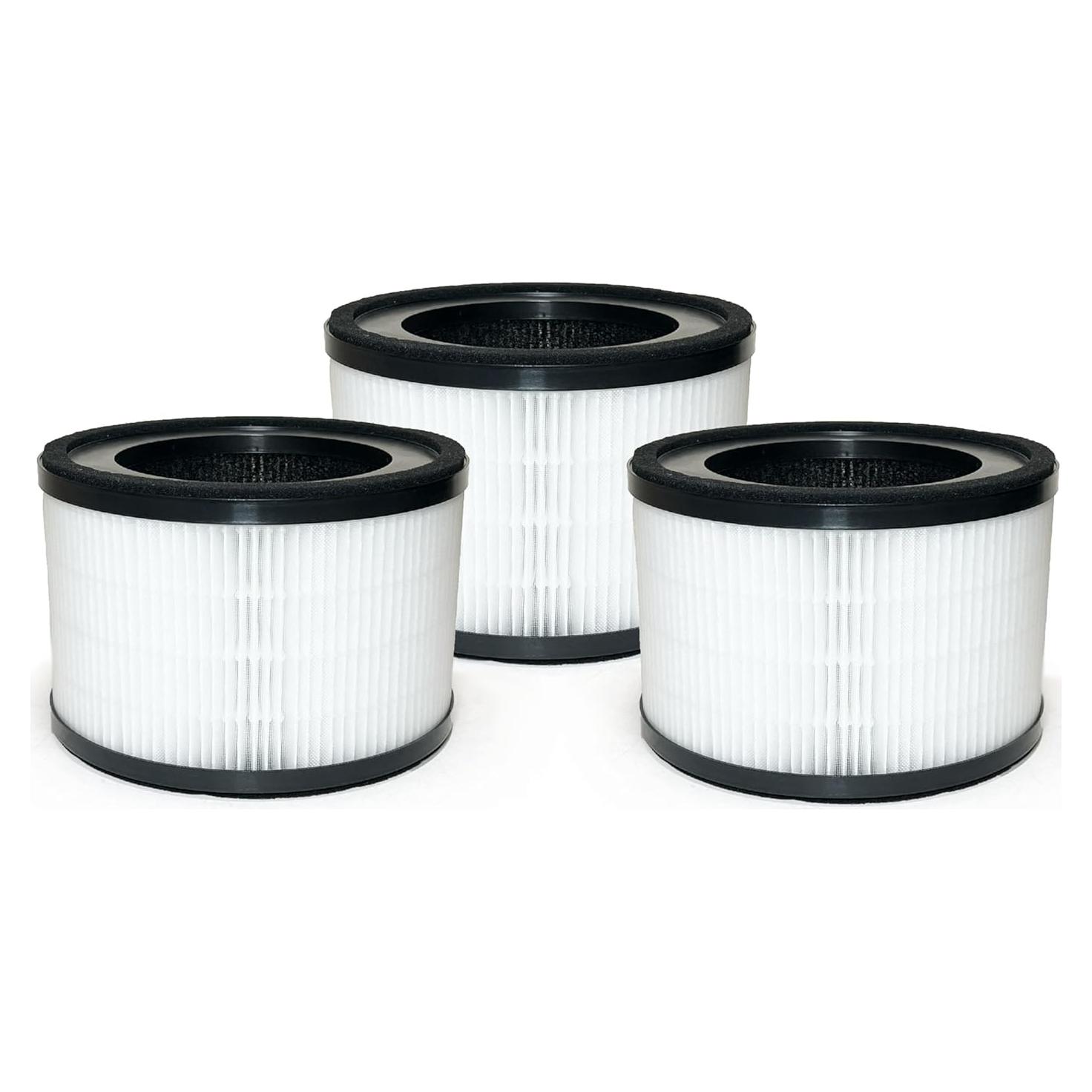 Filtro de Aire Nispira MAF-02 HEPA Carbono Activado 3 Piezas