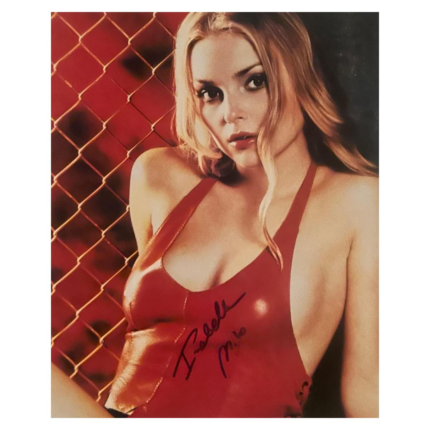 Foto original firmada Izabella Miko 20x25 cm Coyote Ugly