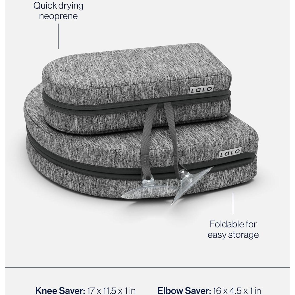 Rodillera y Codera Lalo Acolchados Secado Rápido 43x40.6cm