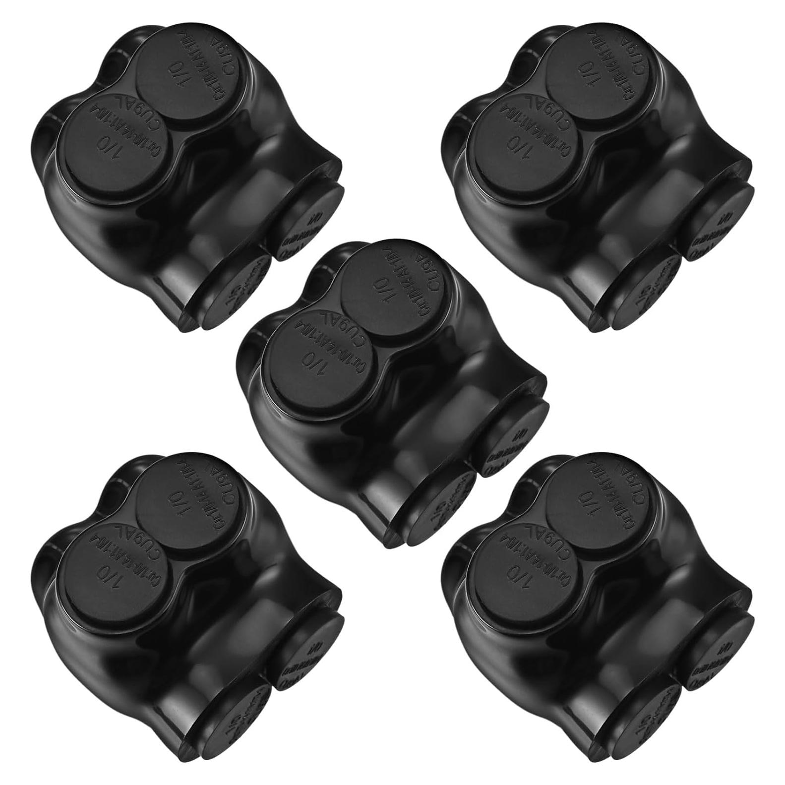 5 Conectores de Cable Multi Aislados Saysurey 1-14 AWG