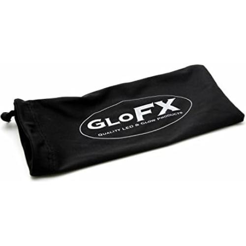 Gafas de Caleidoscopio Negras GloFX con Lentes de Cristal 3D