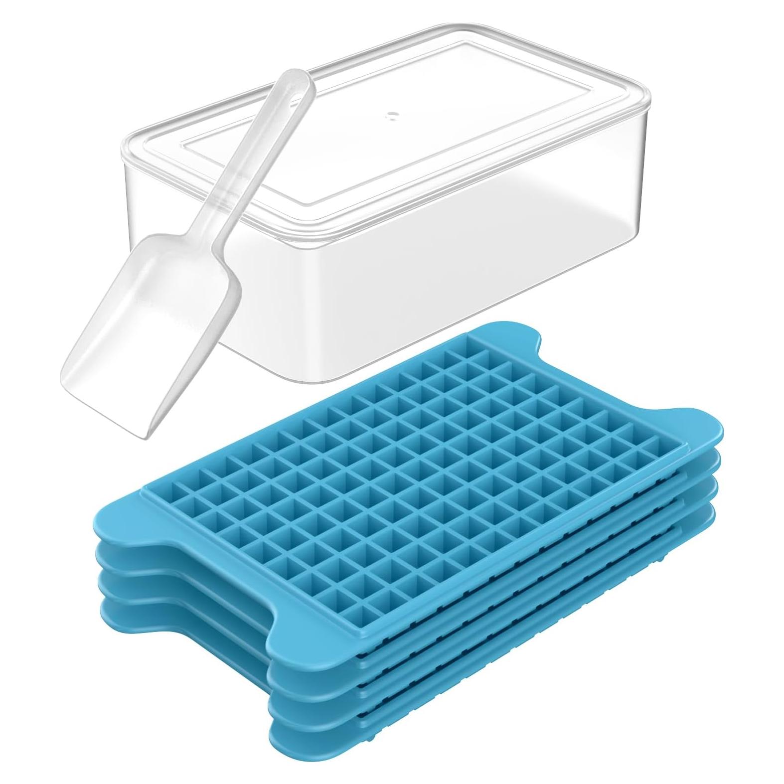 Bandeja de Hielo Mini FDDBI con Contenedor - 117 Cubitos