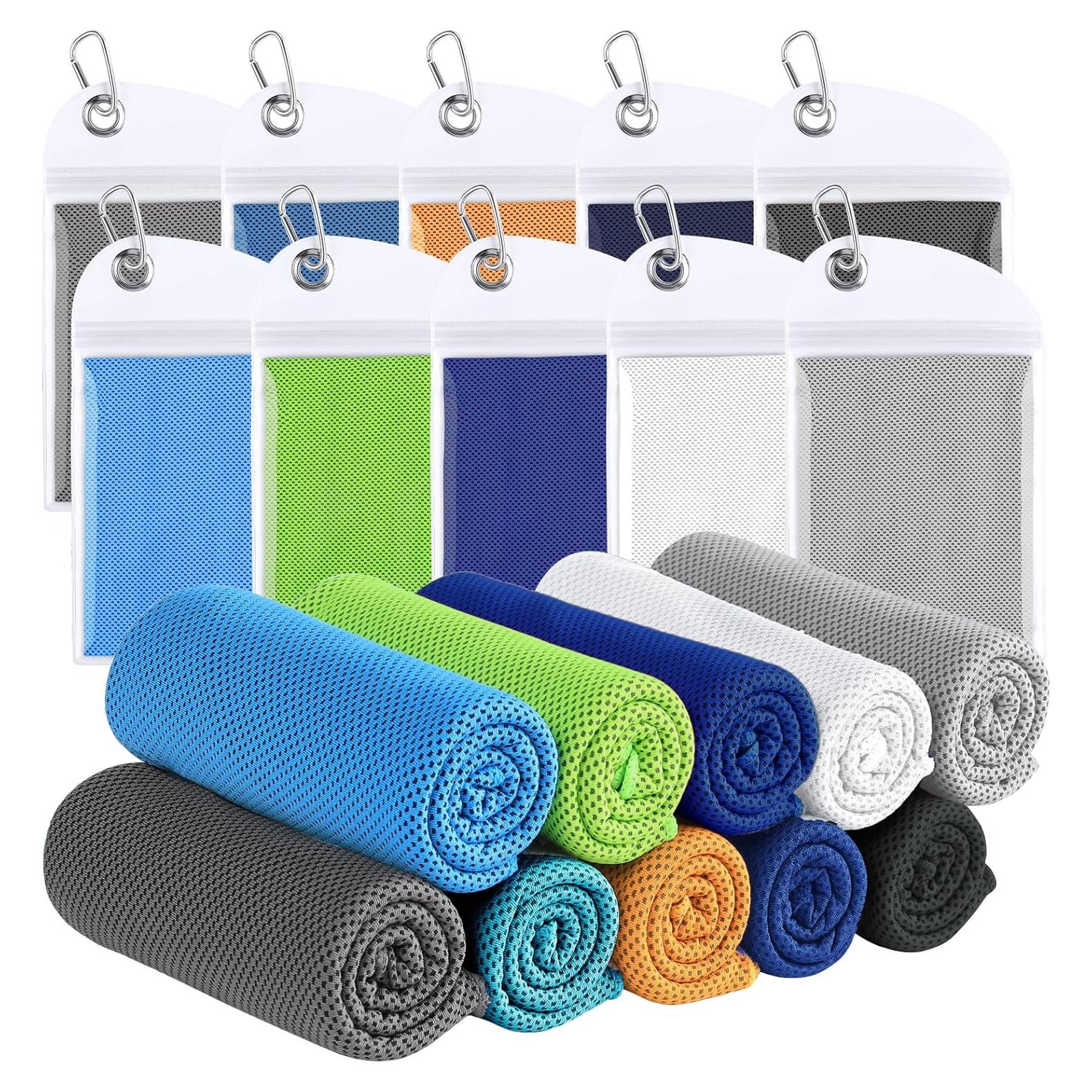 Toallas Enfriadoras KEAFOLS 10 Paquete 101.6x30.5 cm UPF 50