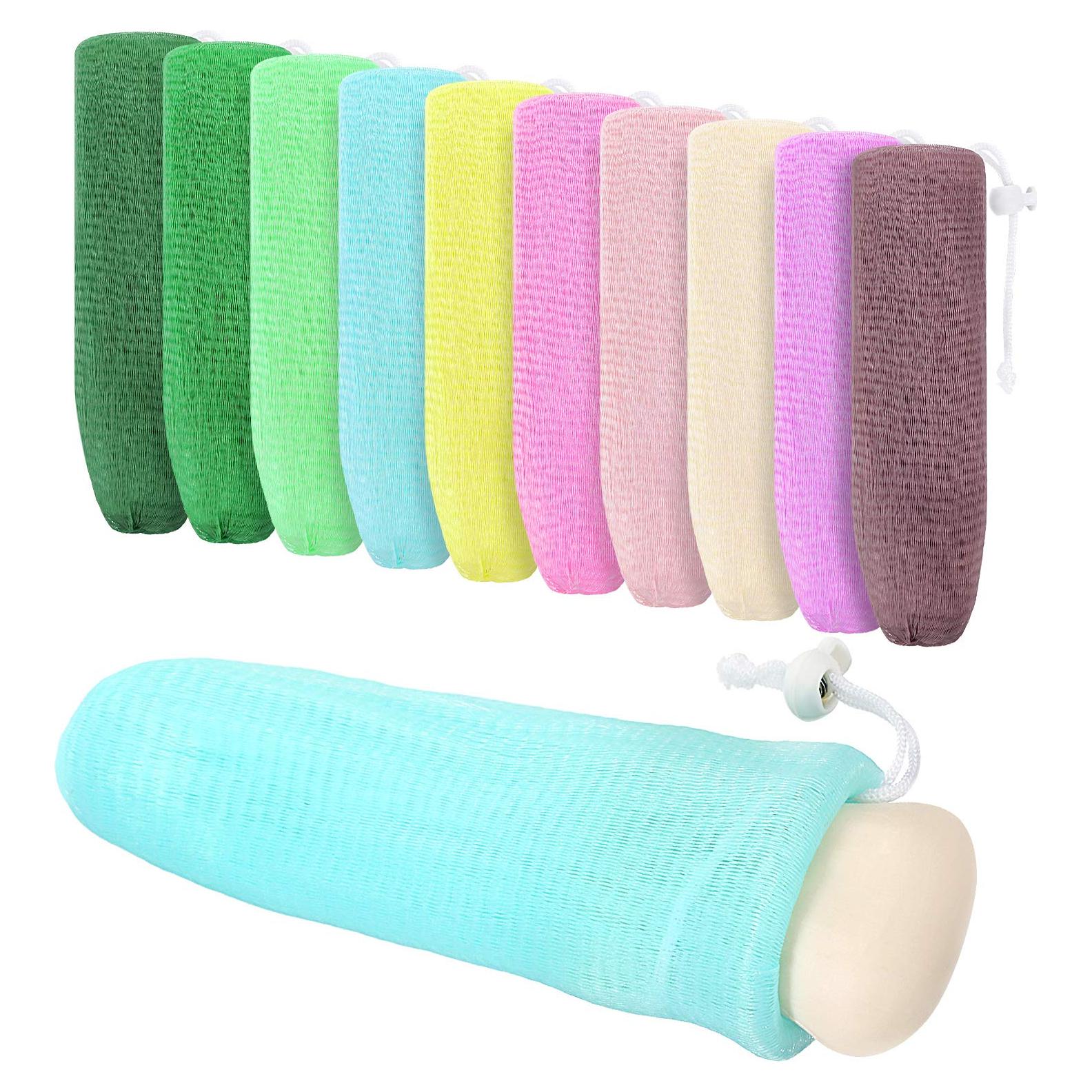 Bolsa Exfoliante de Malla Boao para Jabón - 10 Piezas