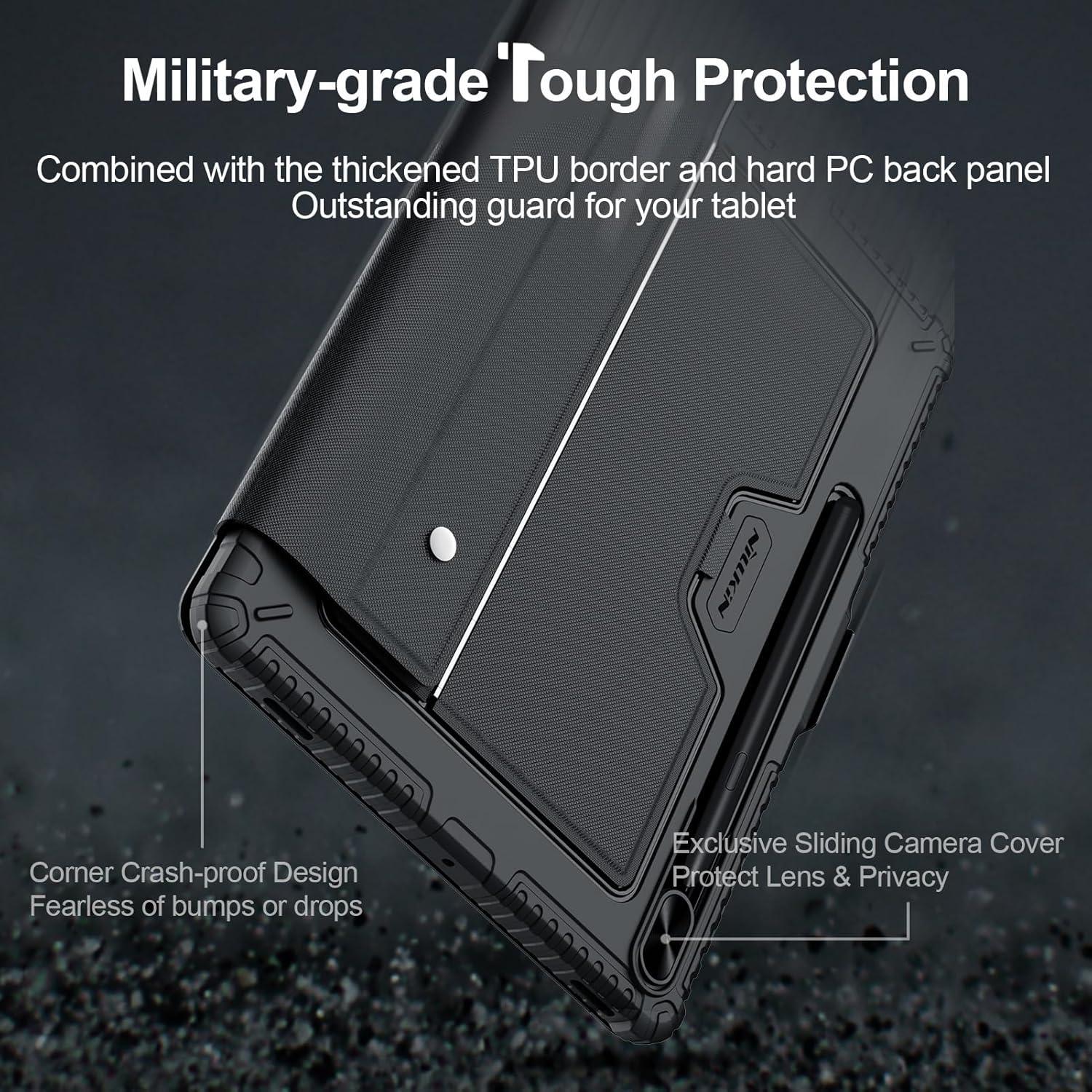 Funda Teclado Nillkin para Galaxy Tab S8+/S7 FE 12.4"