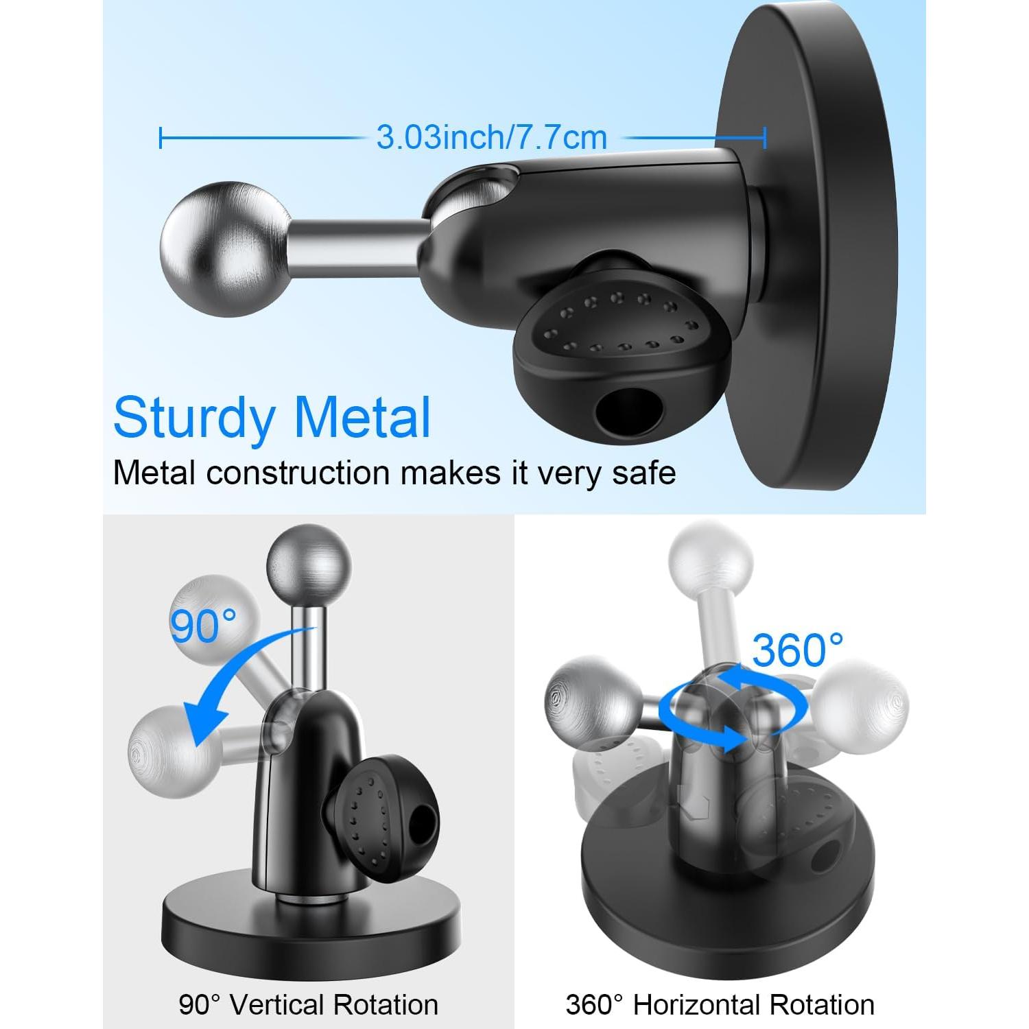 Soporte Magnético Kolasels para Tabletas 4-12.9" Ajustable