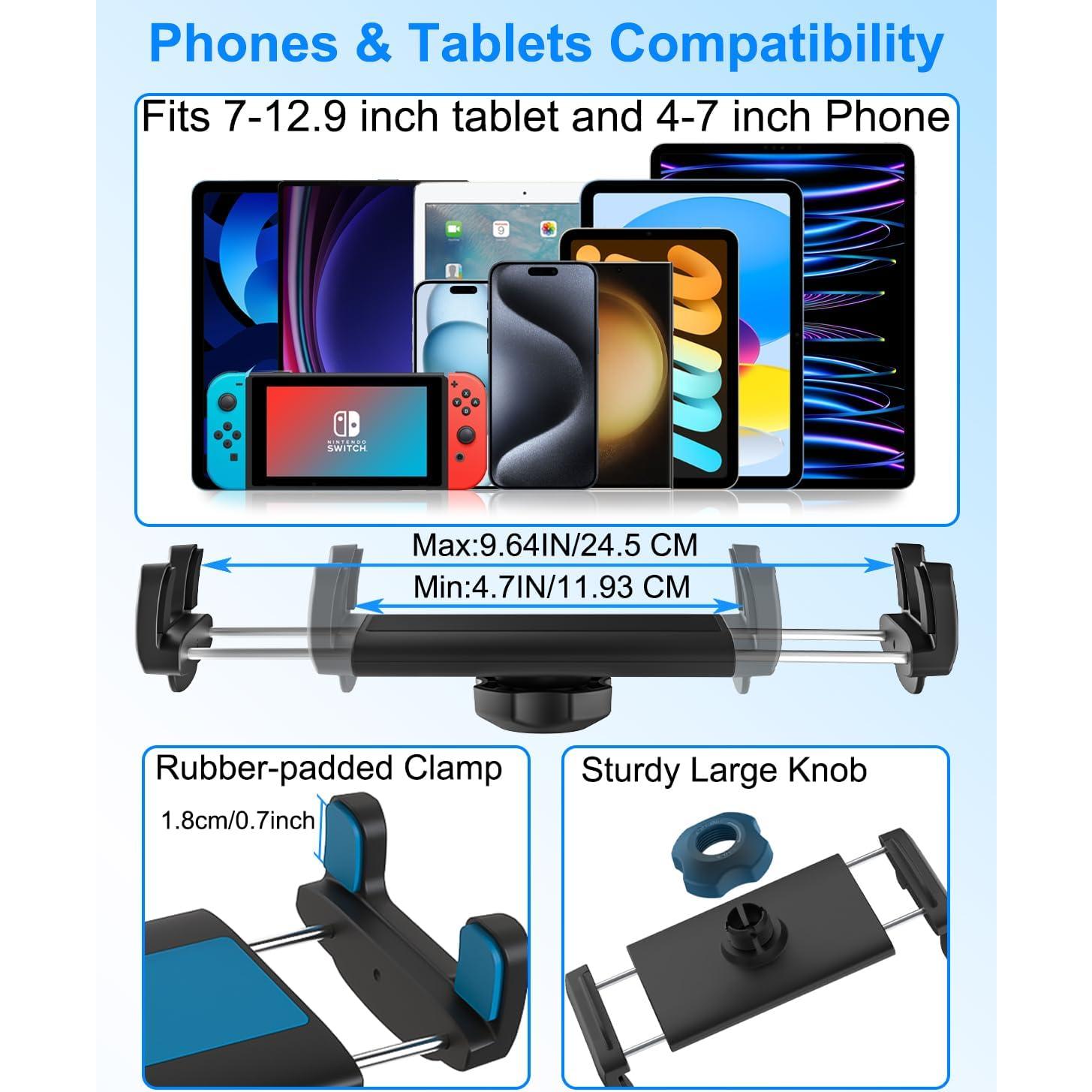 Soporte Magnético Kolasels para Tabletas 4-12.9" Ajustable