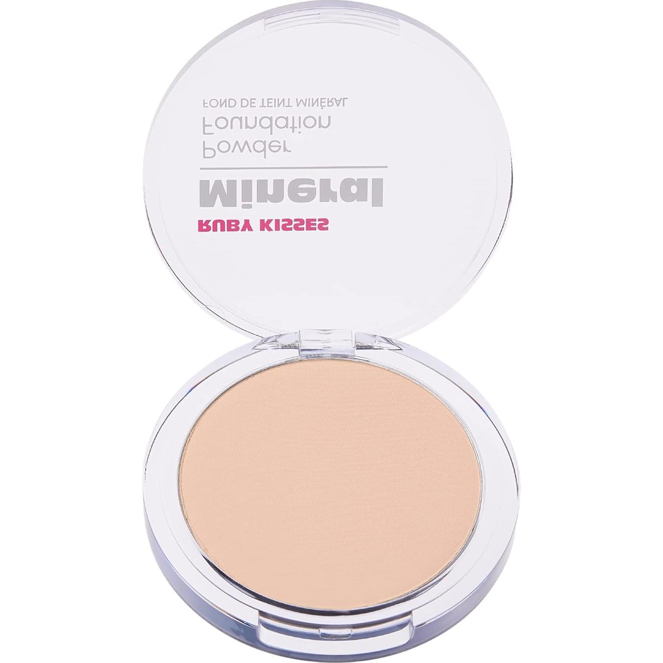 Base en Polvo Mineral Compacta Ruby Kisses Porcelana Clara 59g