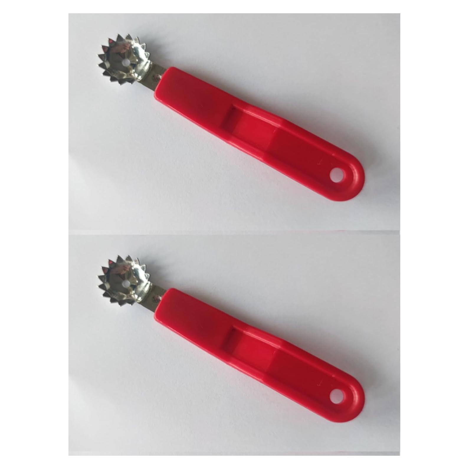 Despalillador de Tomate y Fresa ASEANAO Acero Inoxidable 2 Pcs