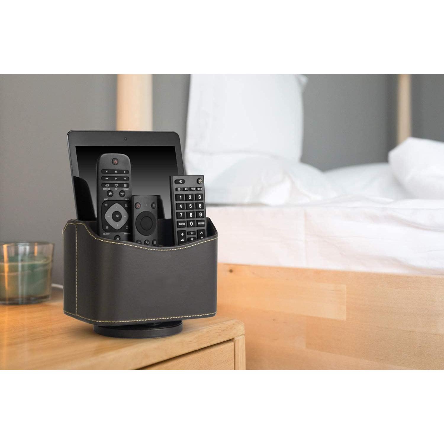 Soporte giratorio para control remoto HofferRuffer marrón 360°