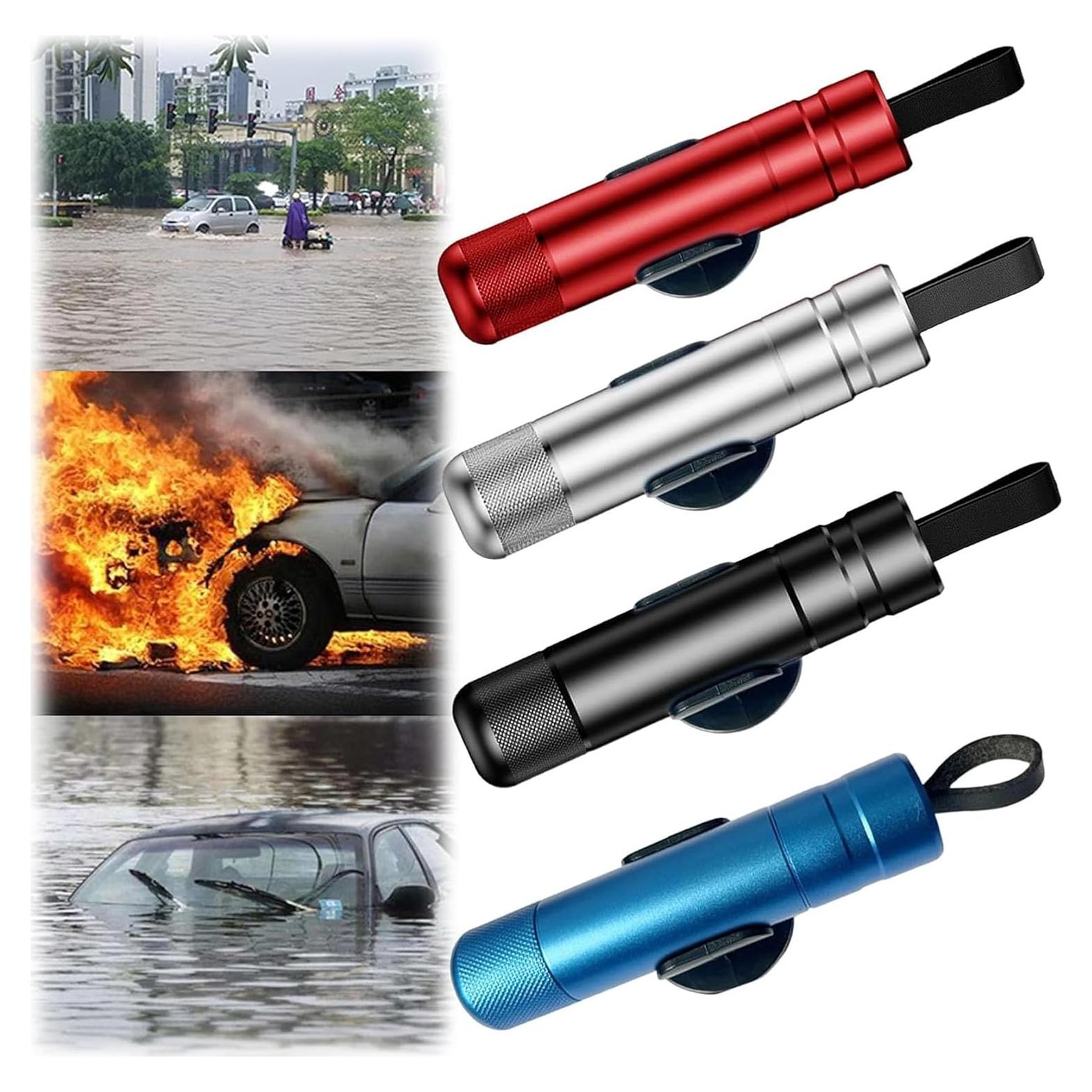 Martillo de Seguridad Yeria 2-en-1 Cortador de Cinturón