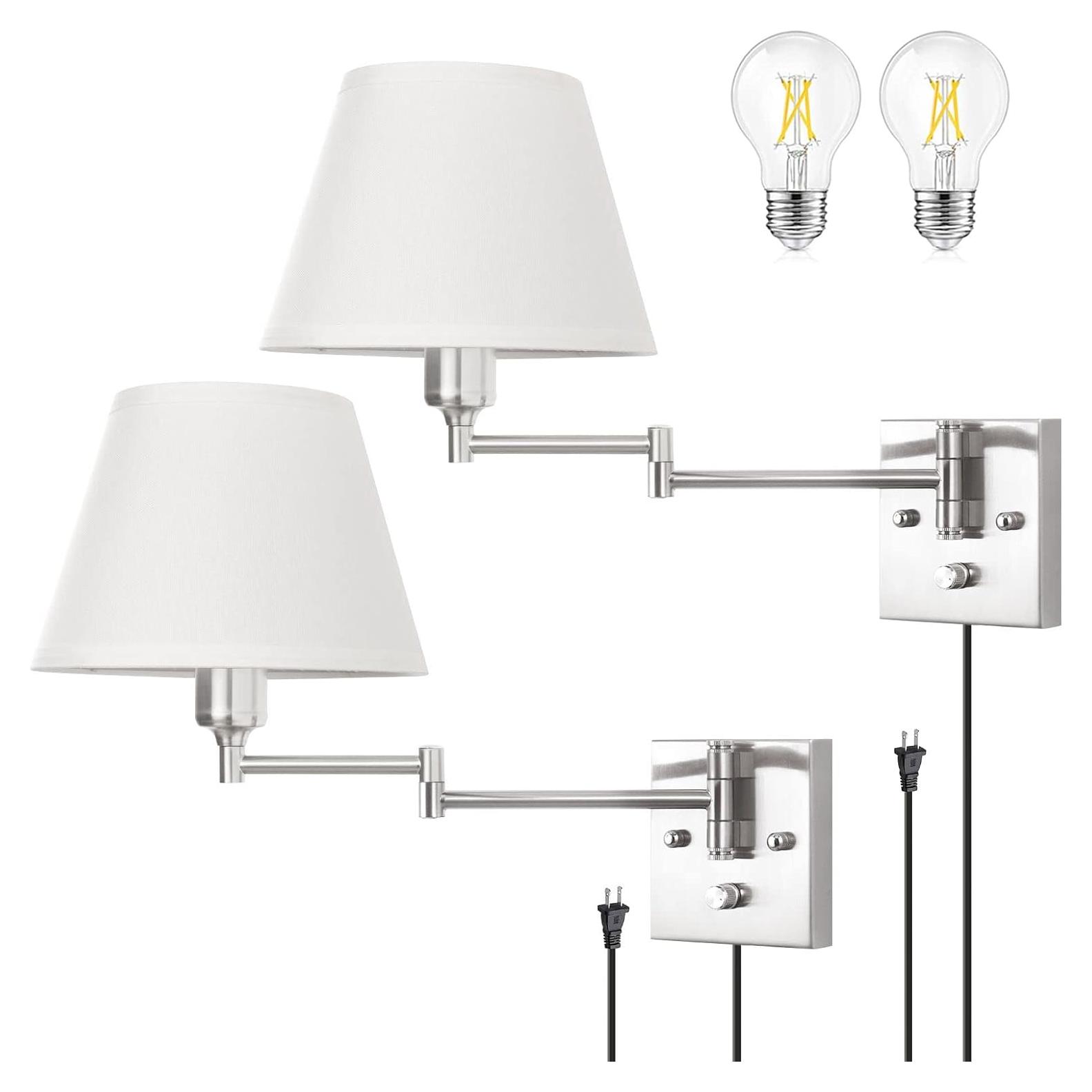 Aplique de pared TRLIFE set de 2 luces regulables 6W