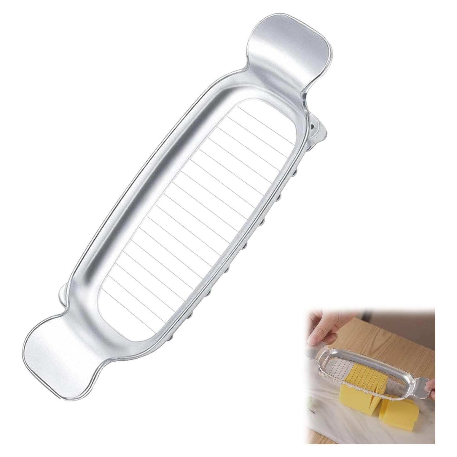 Cortador de Mantequilla y Queso Smrtcol - Aluminio Antiadherente 20x6.7cm