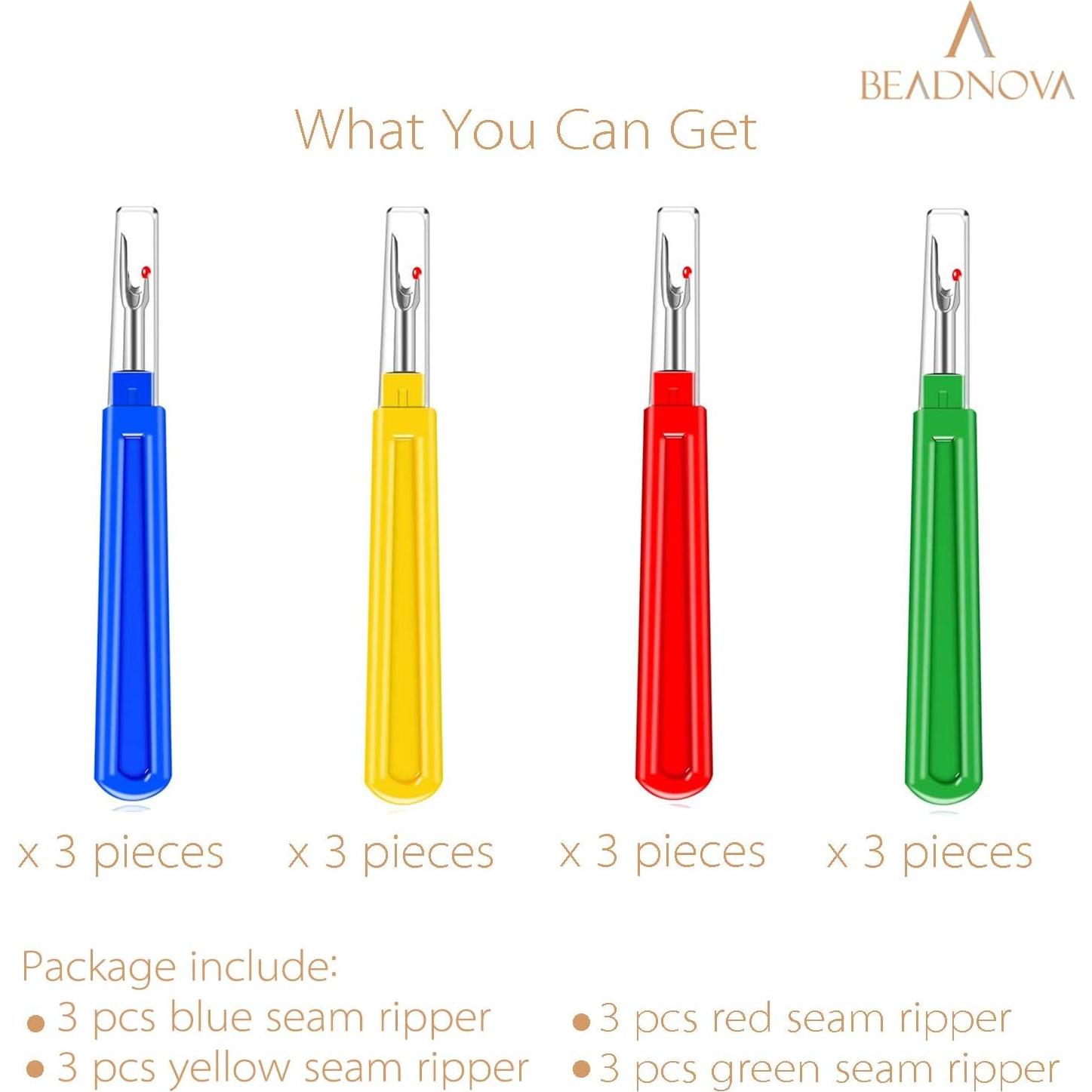 Cortador de Hilo BEADNOVA 12pcs Desgarradores de Costura