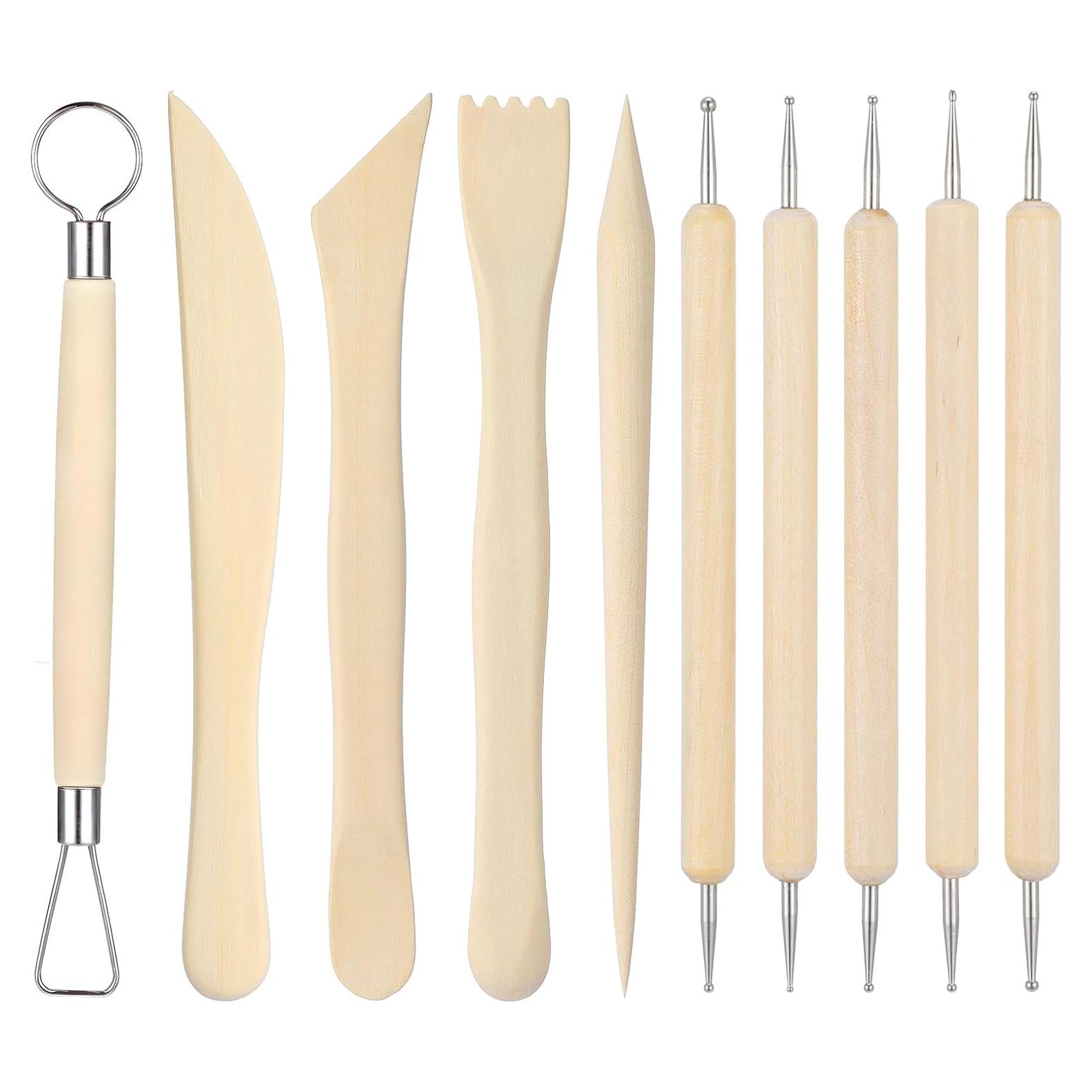 Kit de Herramientas de Escultura de Arcilla LLOUSSAK 10 Piezas