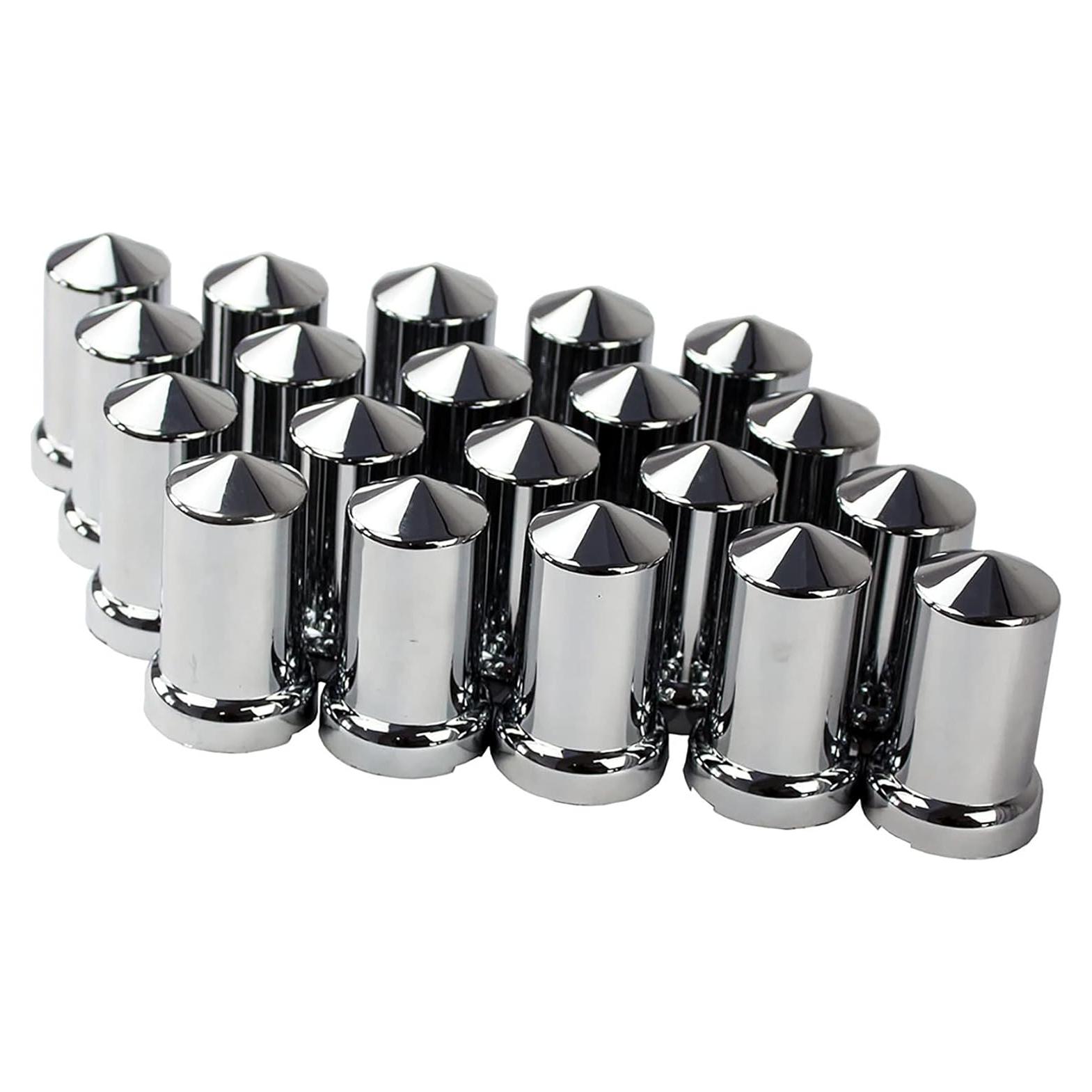 Cubiertas de Tuercas de Rueda KASONG ABS Cromo 33 mm - 20 Pzas