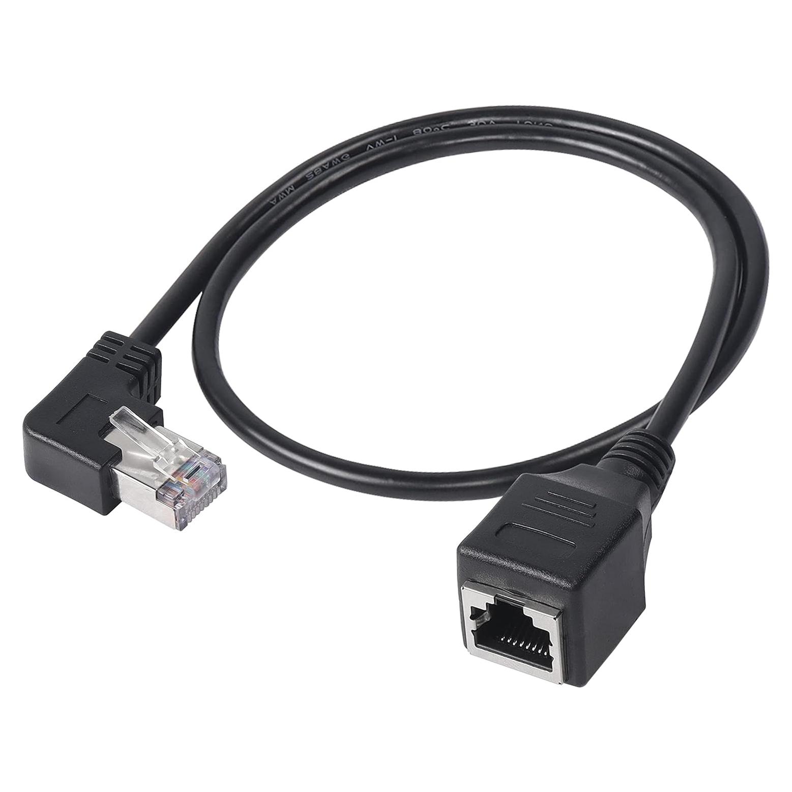 Cable de Extensión Ethernet RJ45 Macho/Hembra 50cm GELRHONR