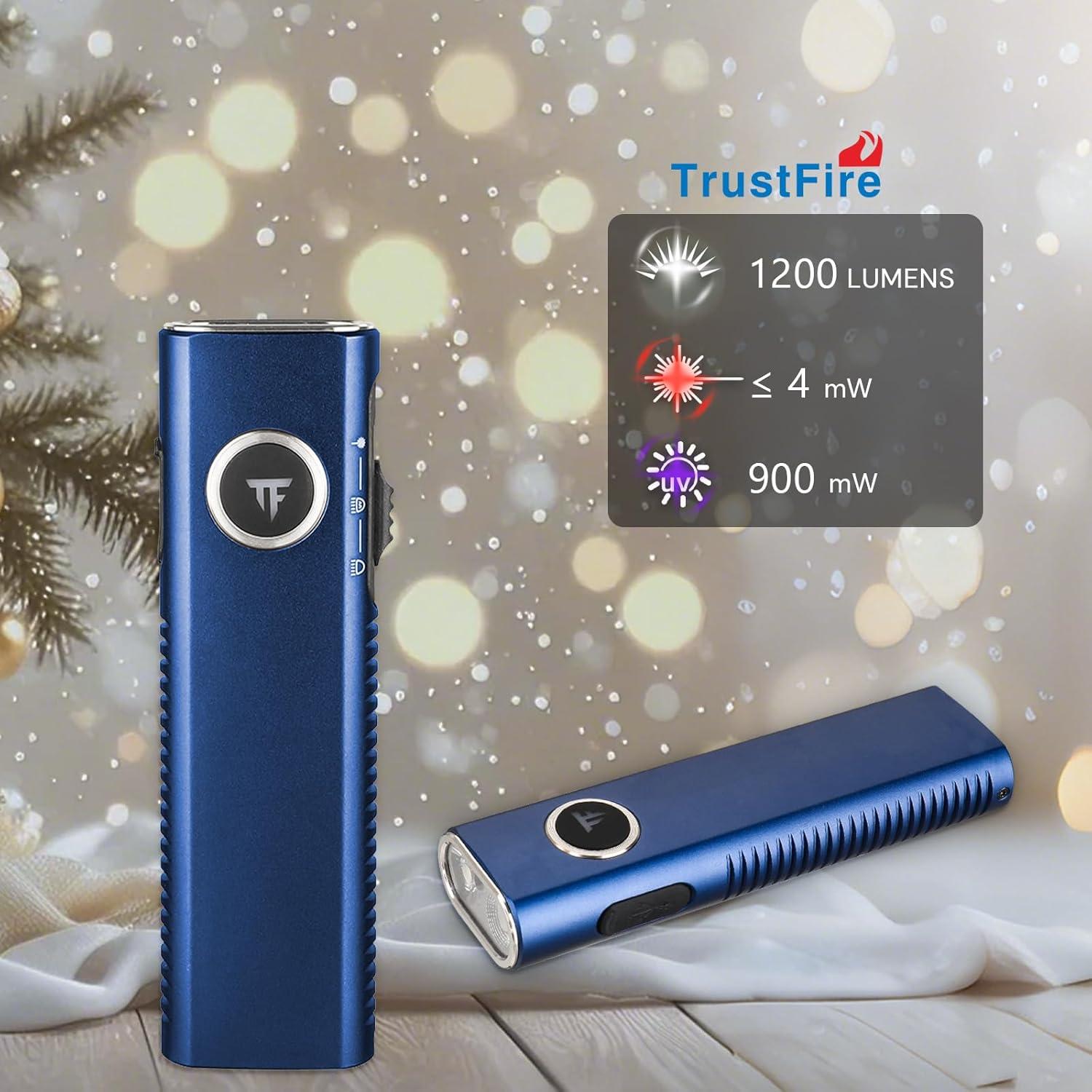 Linterna EDC Recargable TrustFire Mini X3-SE 1200 Lúmenes IPX6