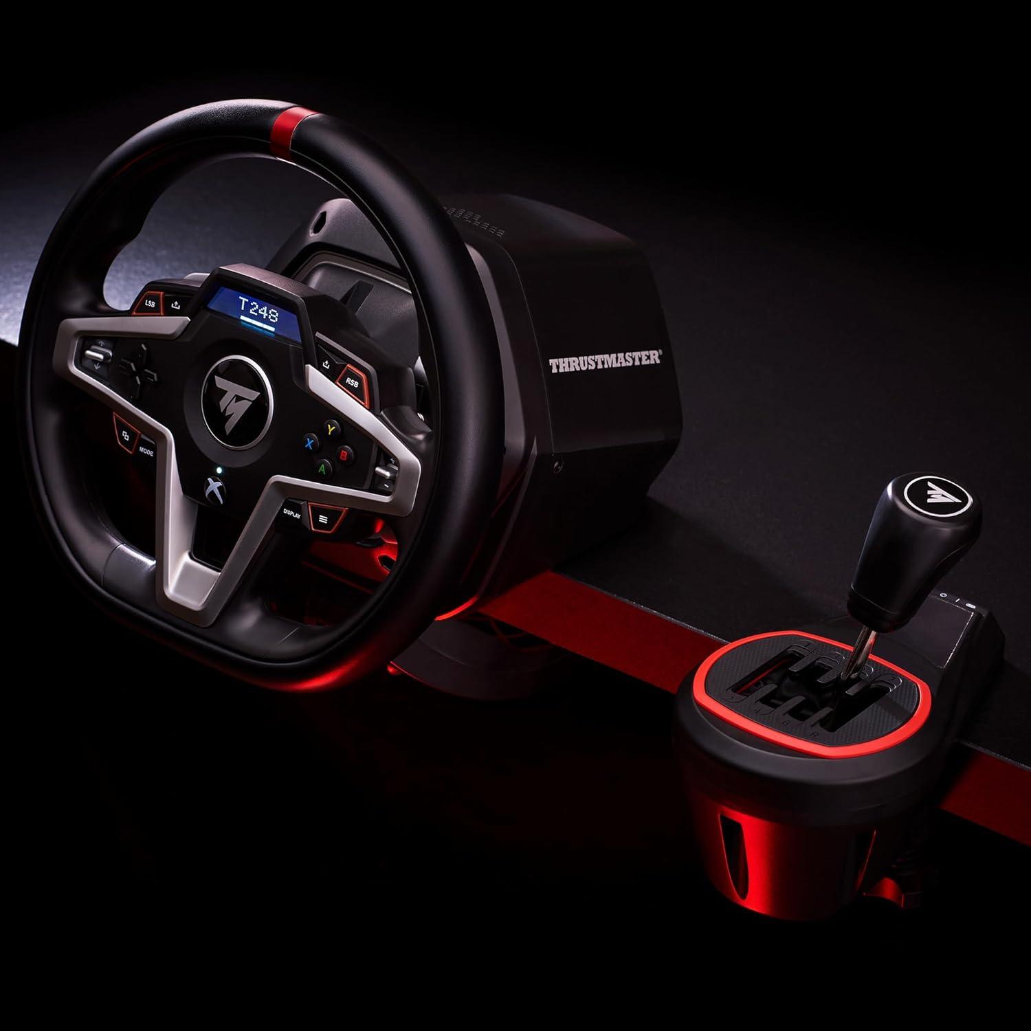 Cambiador Thrustmaster TH8S para Simulación de Carreras