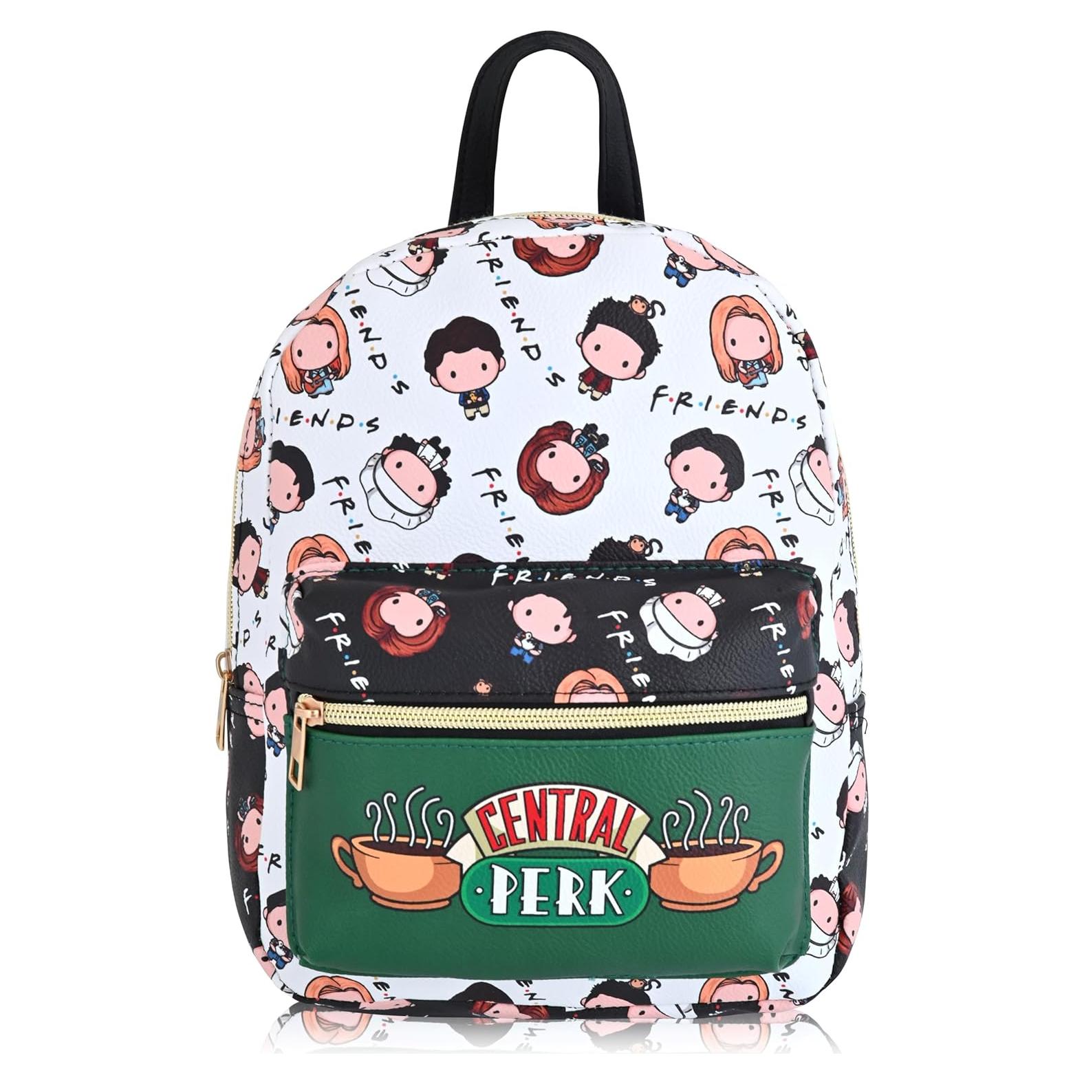 Mochila Mini Fast Forward Friends 25.4 cm Unisex - Licencia Oficial