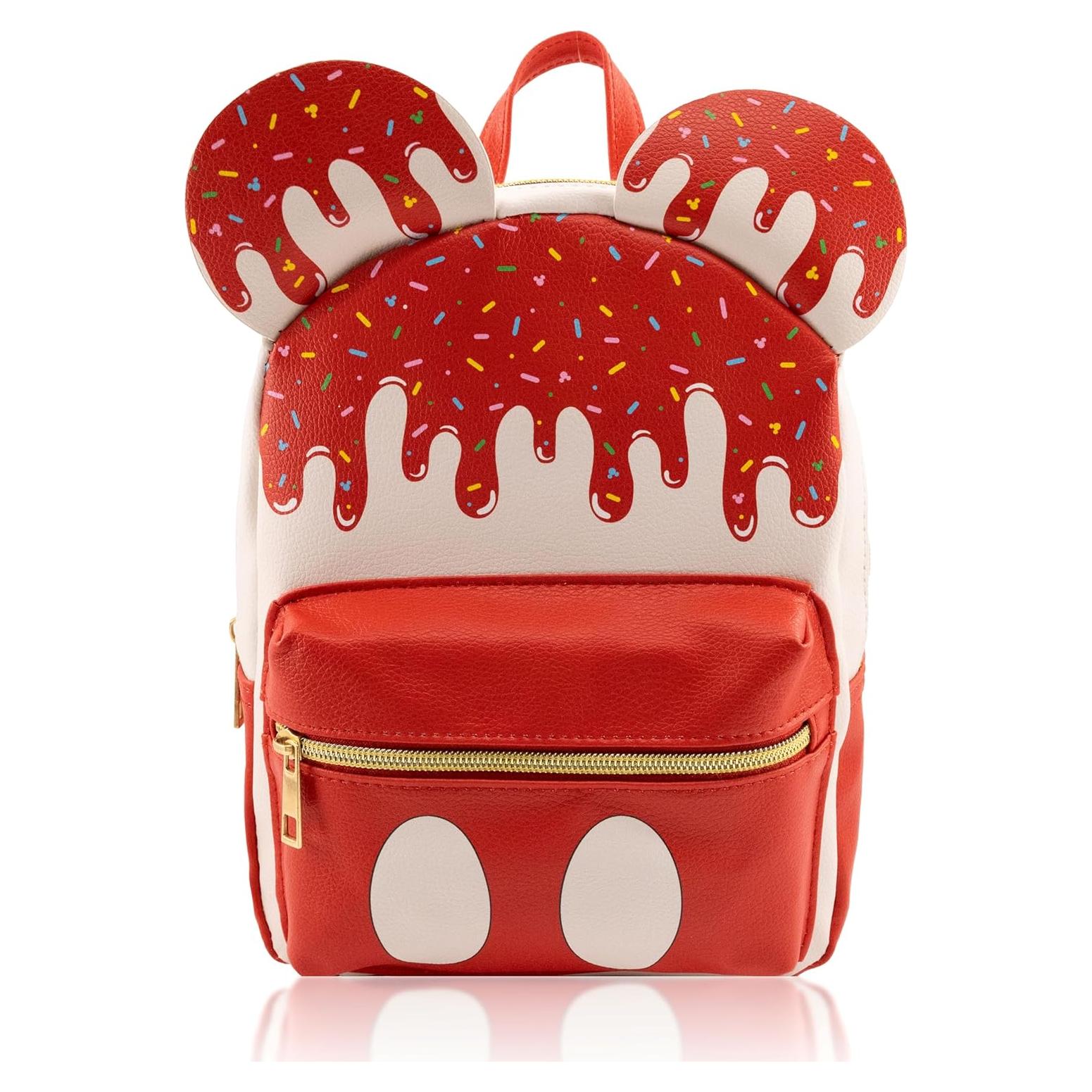Mochila Mini Mickey Mouse Disney Unisex 25.4 cm Cuero PU
