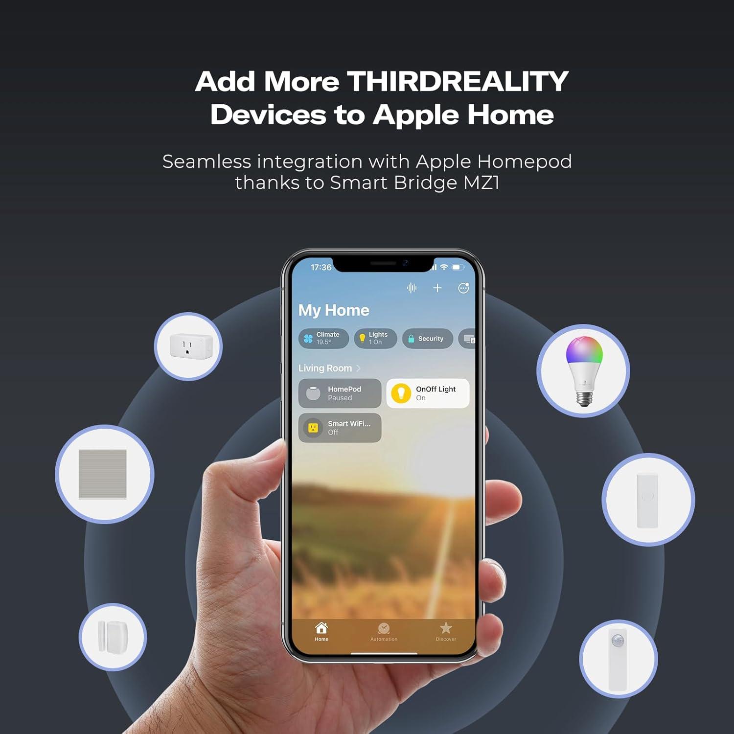 Bombilla Inteligente RGB ThirdReality ZL1 800 Lúmenes Zigbee