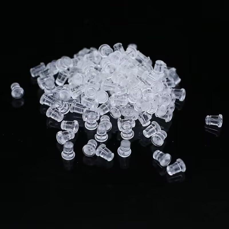 Resortes para Aretes Kerryjewl 100 Piezas Silicona Hipoalergénica