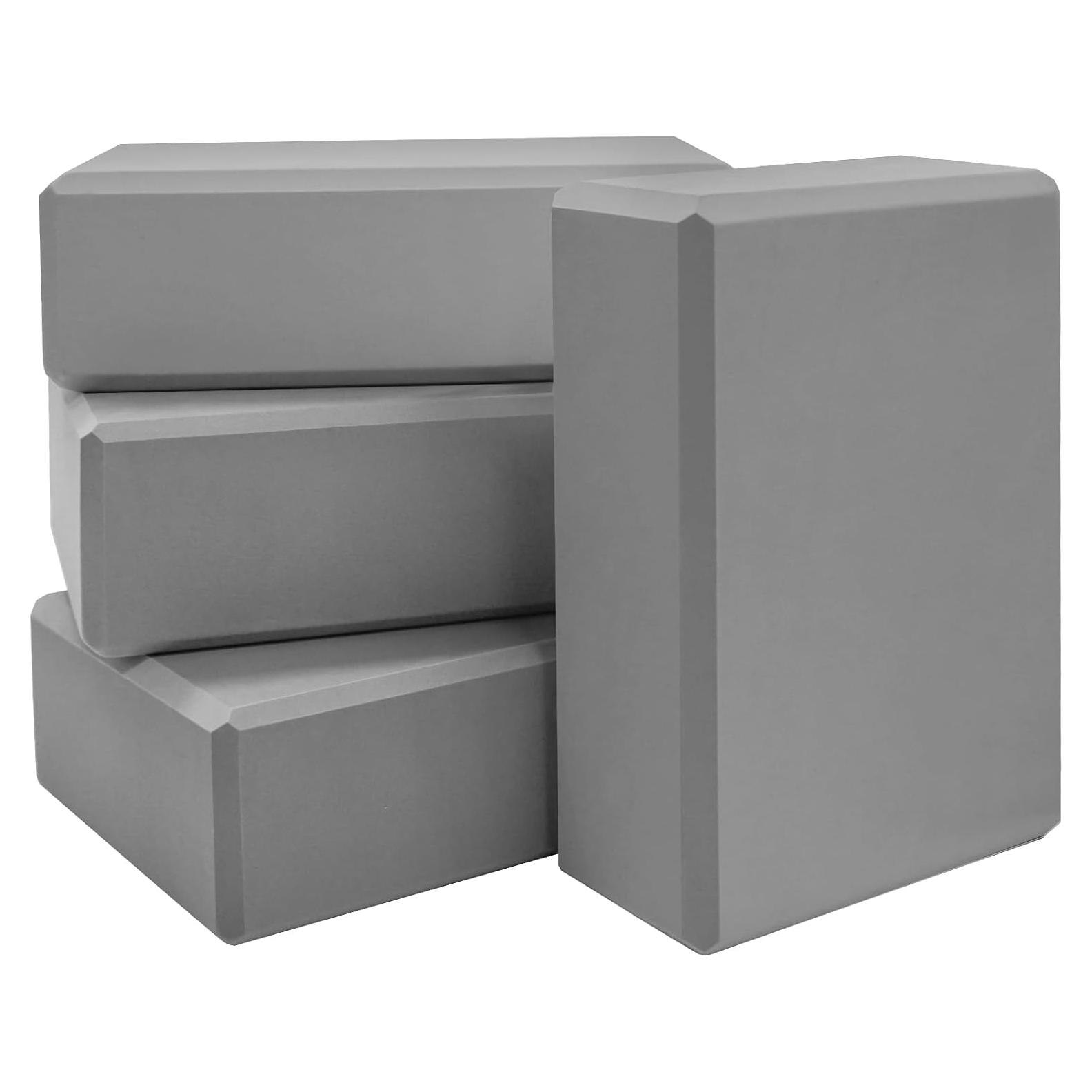 Bloques de Yoga Biguphate 4 Piezas EVA Antideslizantes 21.5cm