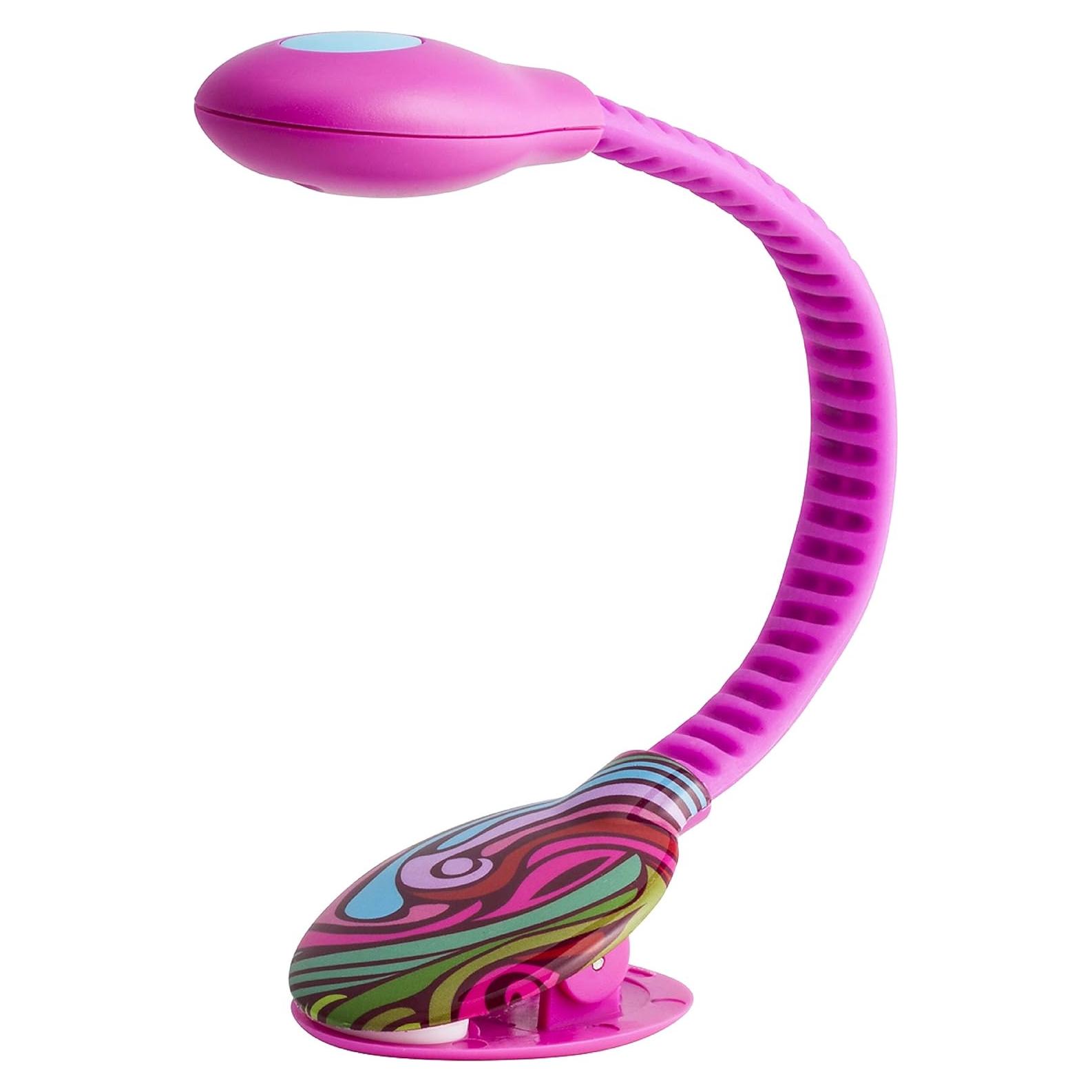 Luz de lectura recargable WITHit French Bull Rosa LED