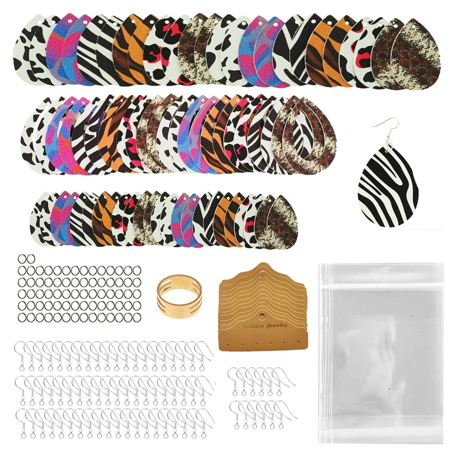 Kit de Fabricación de Pendientes AOUXSEEM 241 Piezas Doble Cara