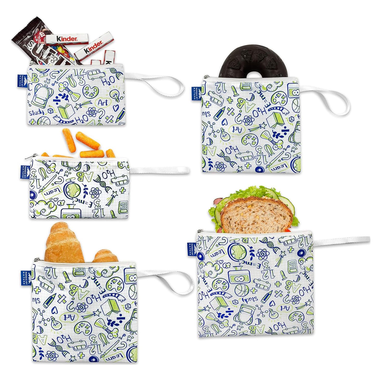 Bolsa Reutilizable para Sándwich Nordic By Nature - 5 Piezas