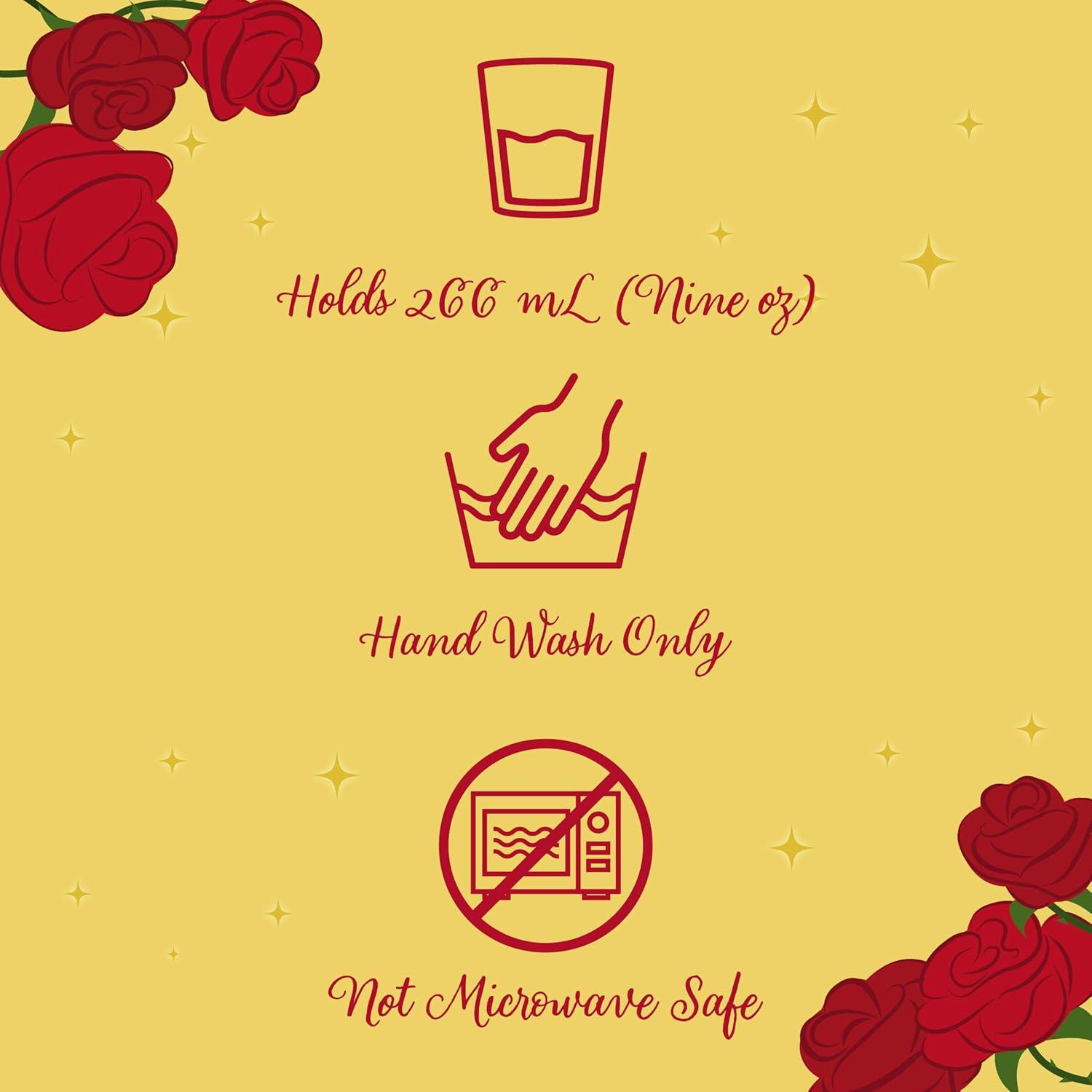 Taza de té Chip Disney La Bella y la Bestia 270g Cerámica