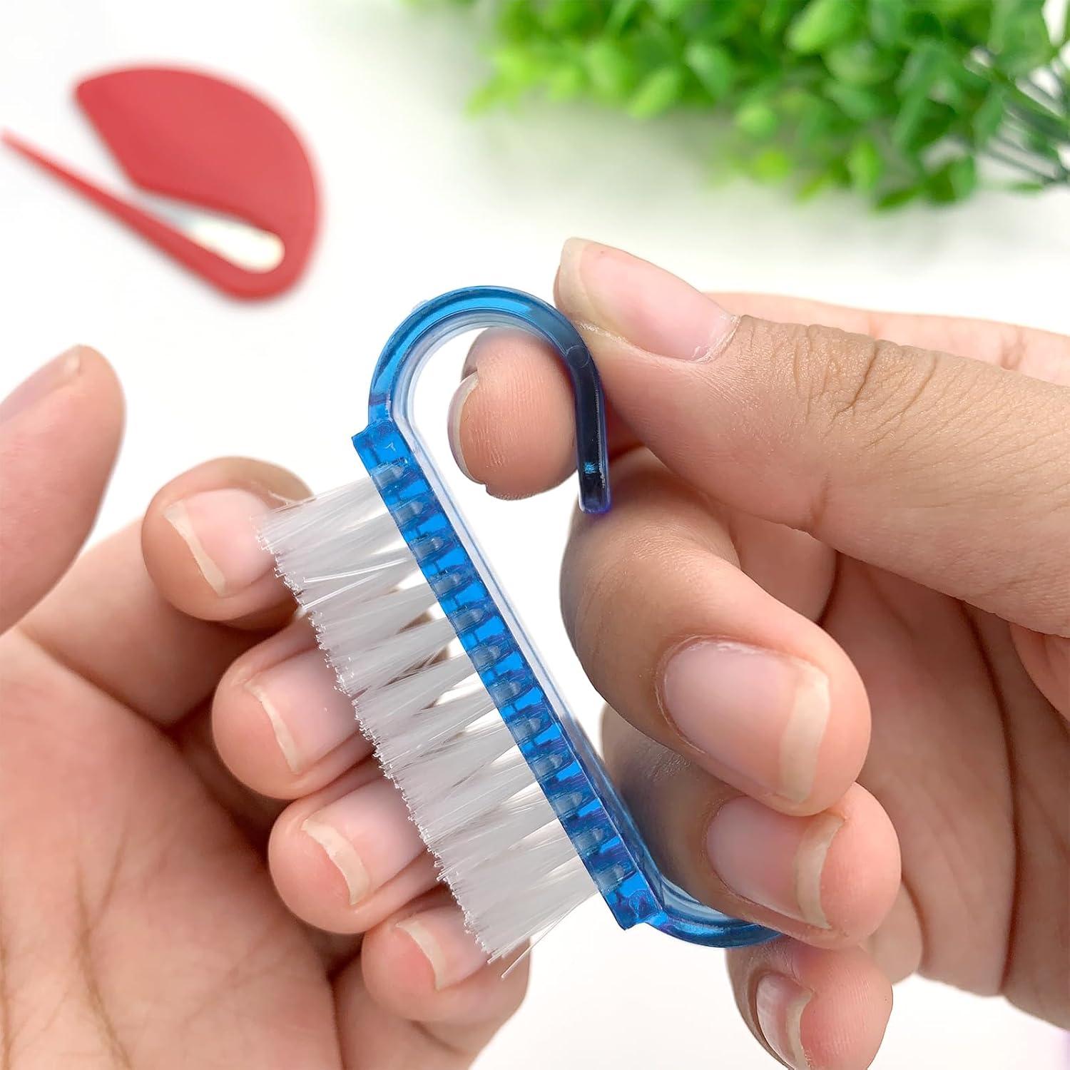 Paquete de 24 cepillos de uñas mini HANWER - 4 colores