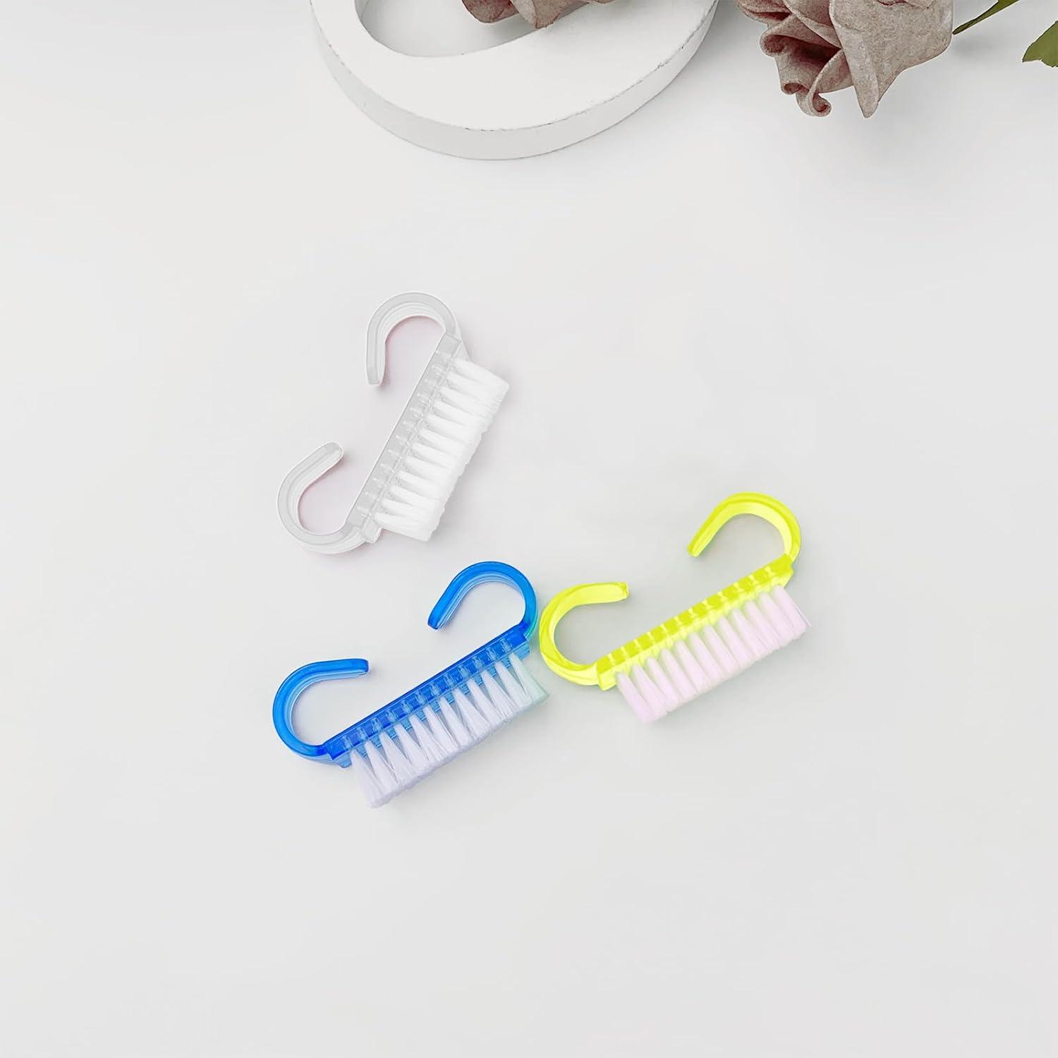 Paquete de 24 cepillos de uñas mini HANWER - 4 colores