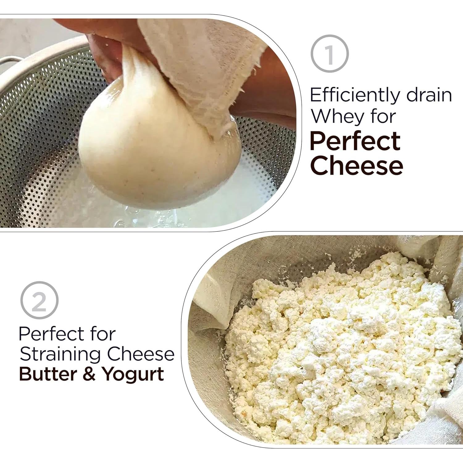 Paño de Queso 100% Algodón Orgánico United Prime 1.4 m²