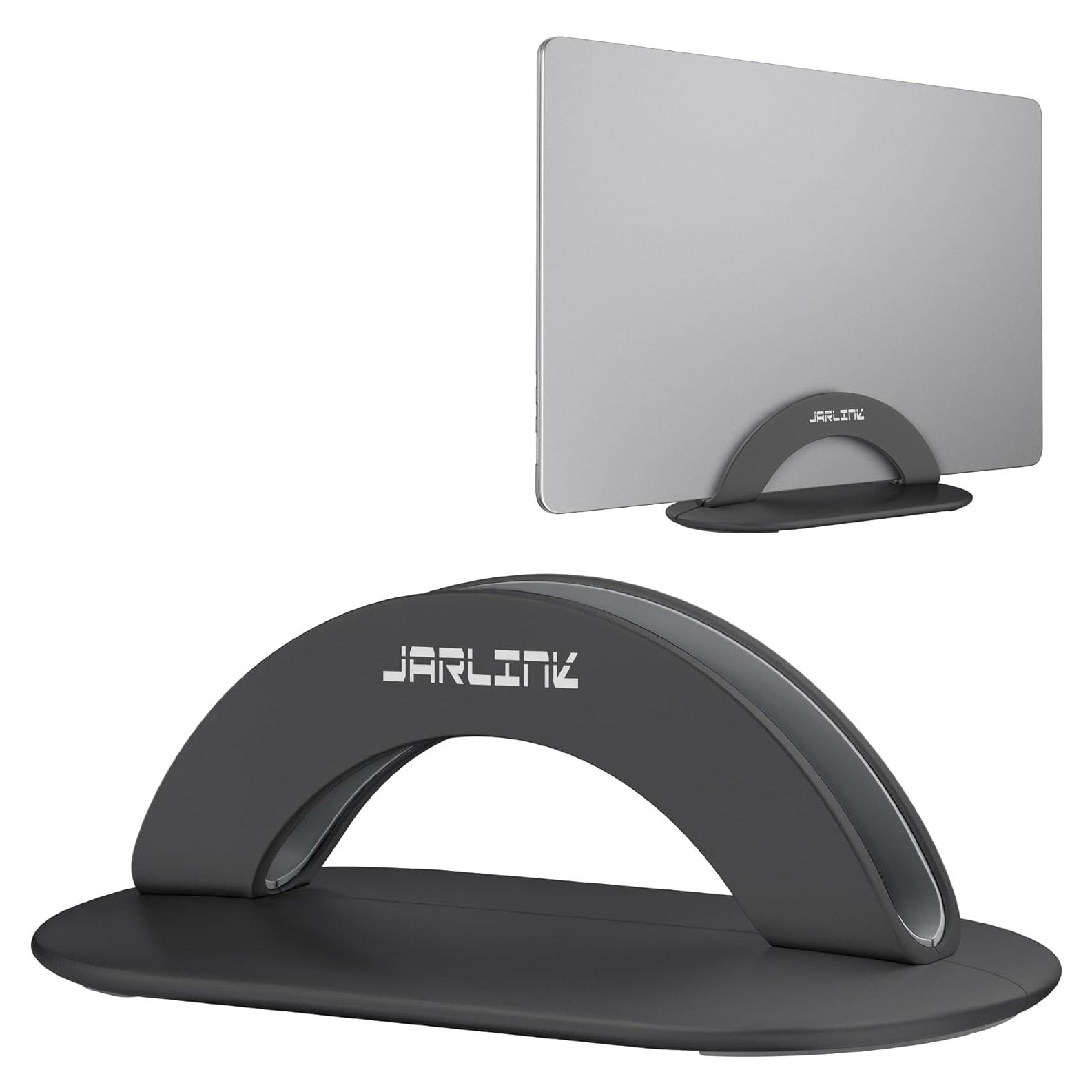 Soporte Vertical para Laptop JARLINK Ajustable Aluminio Negro