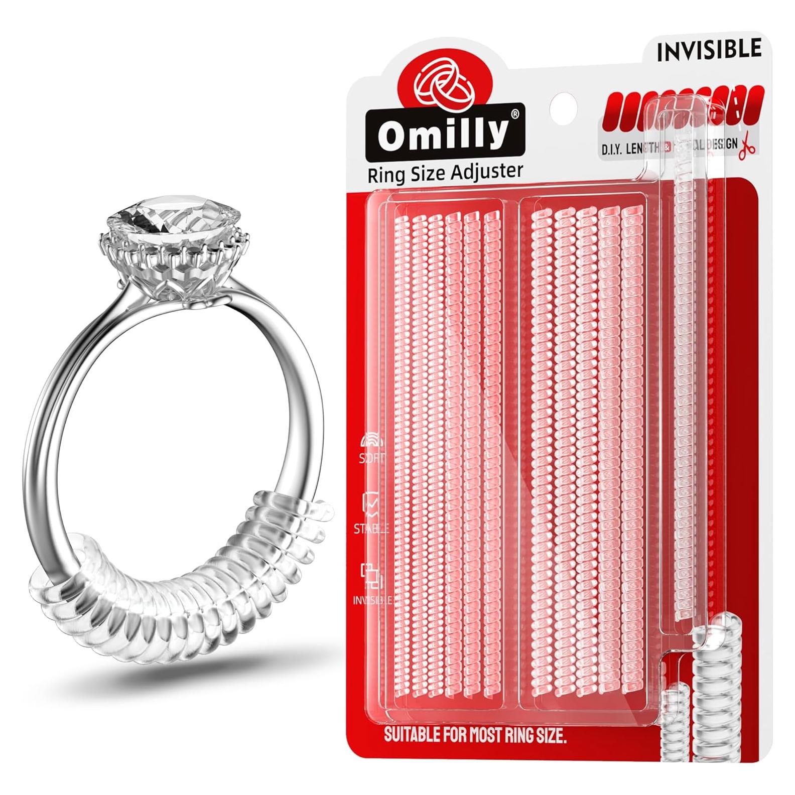 Ajustadores de Anillos de Silicona Omilly - Paquete de 12