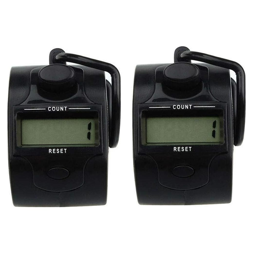 Contador Electrónico de Mano Boxonly 5 Dígitos LCD Negro