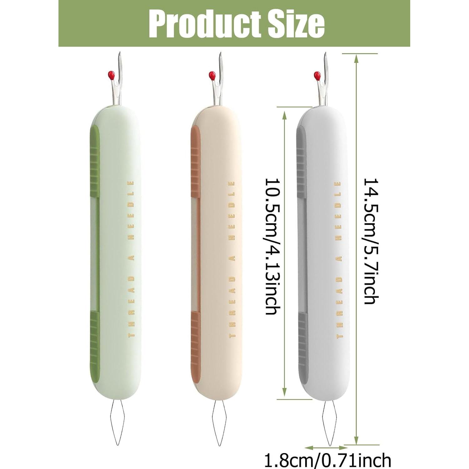 Enhebrador de Agujas y Desgarrador YEQIN 2 en 1 Marrón