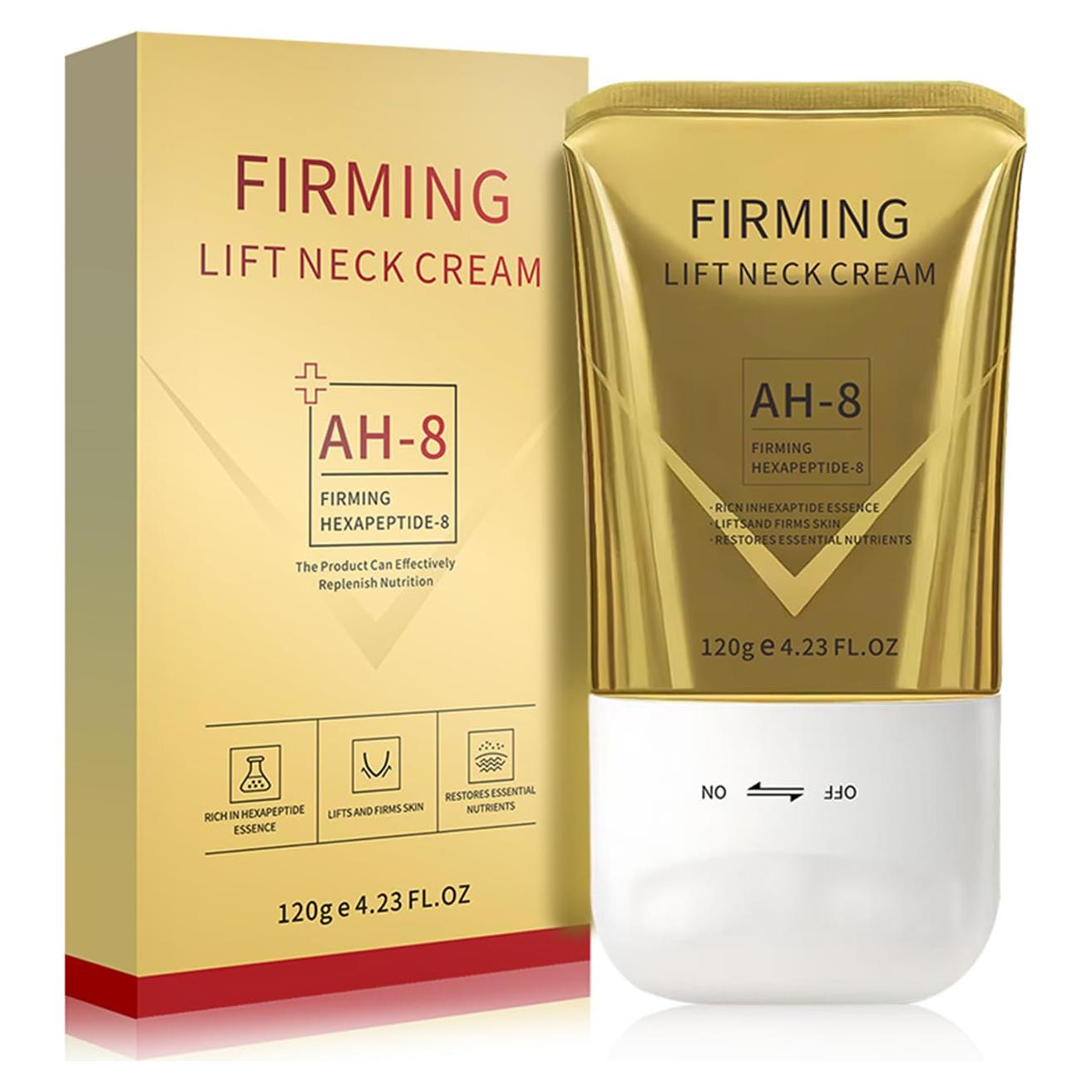 Crema Reafirmante para Cuello AH-8 con Rodillo - Hidratante