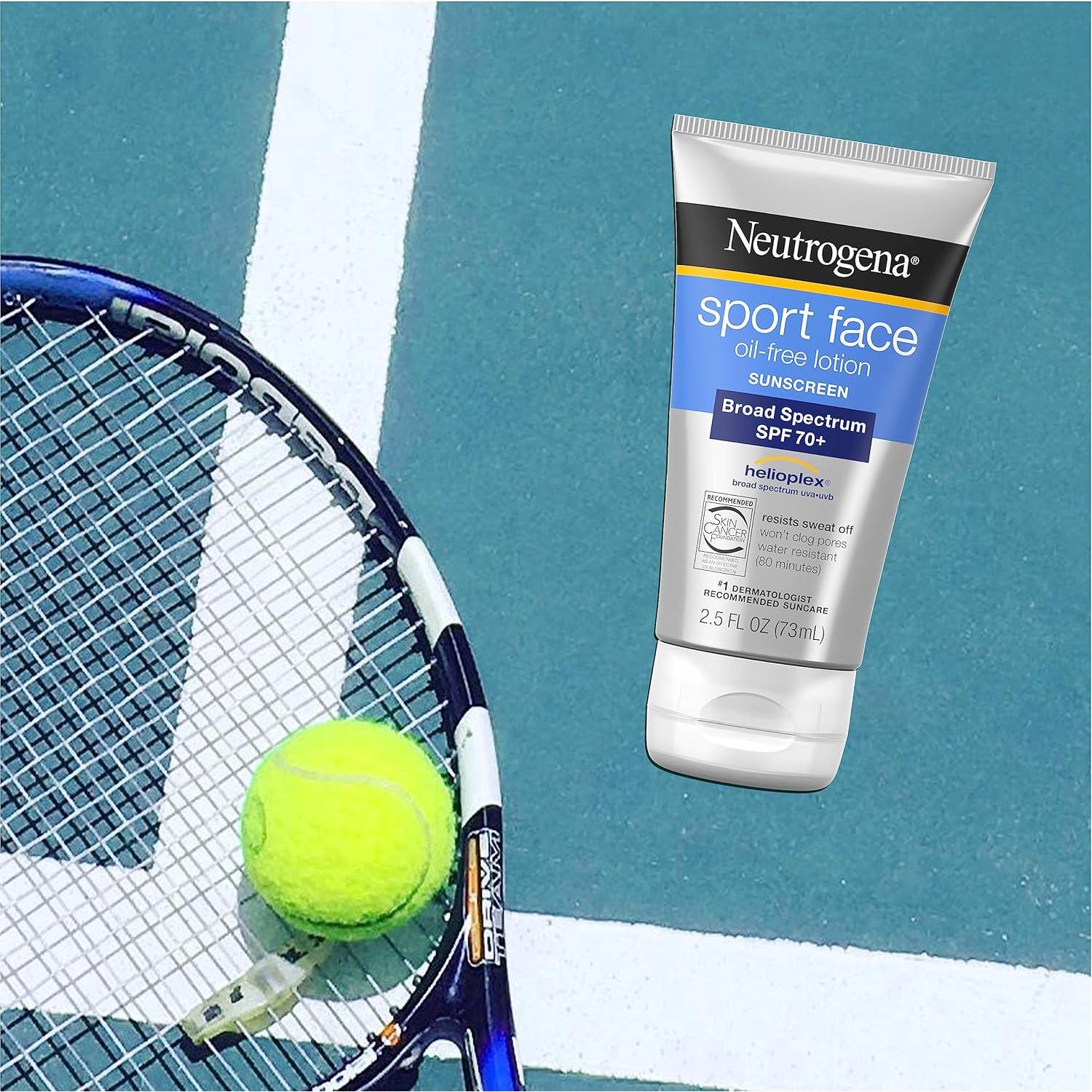 Protector Solar Neutrogena Sport Face SPF 70+ Sin Aceite 73.93 ml