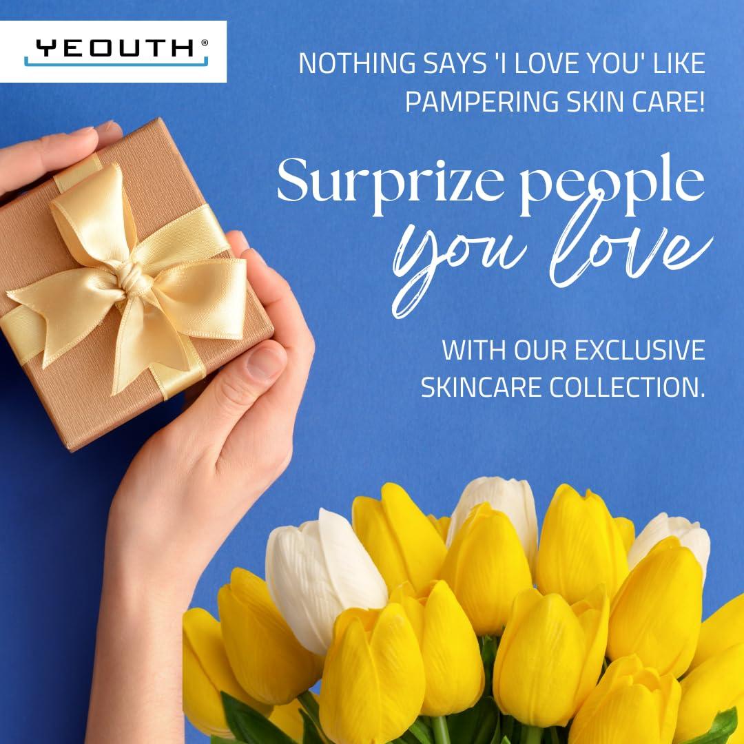 Conjunto de Cuidado de la Piel YEOUTH 8 Piezas - Suero Retinol, Vitamina C