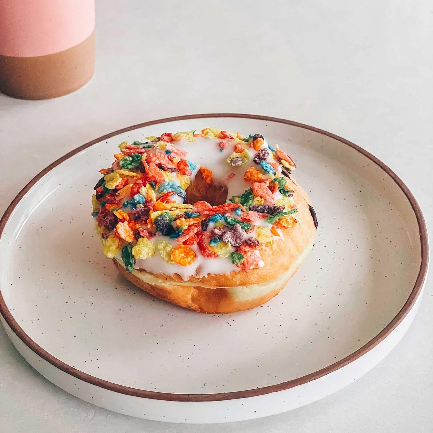 Juego de Platos Planos de Cerámica Mora - 6 Unidades 20.32 cm