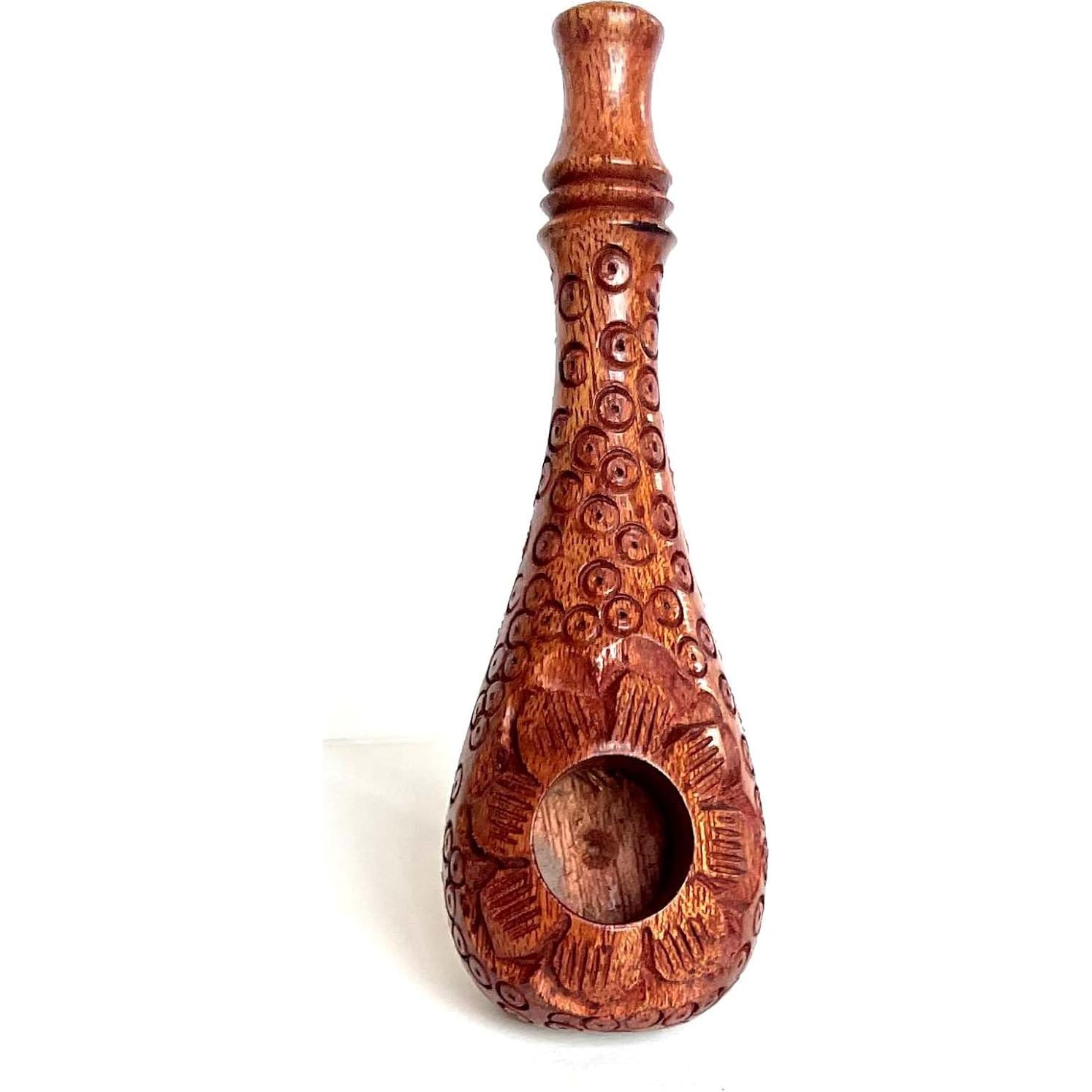 Pipa Ecológica Hecha a Mano AR CRAFT 7.62 cm Diseño Antiguo